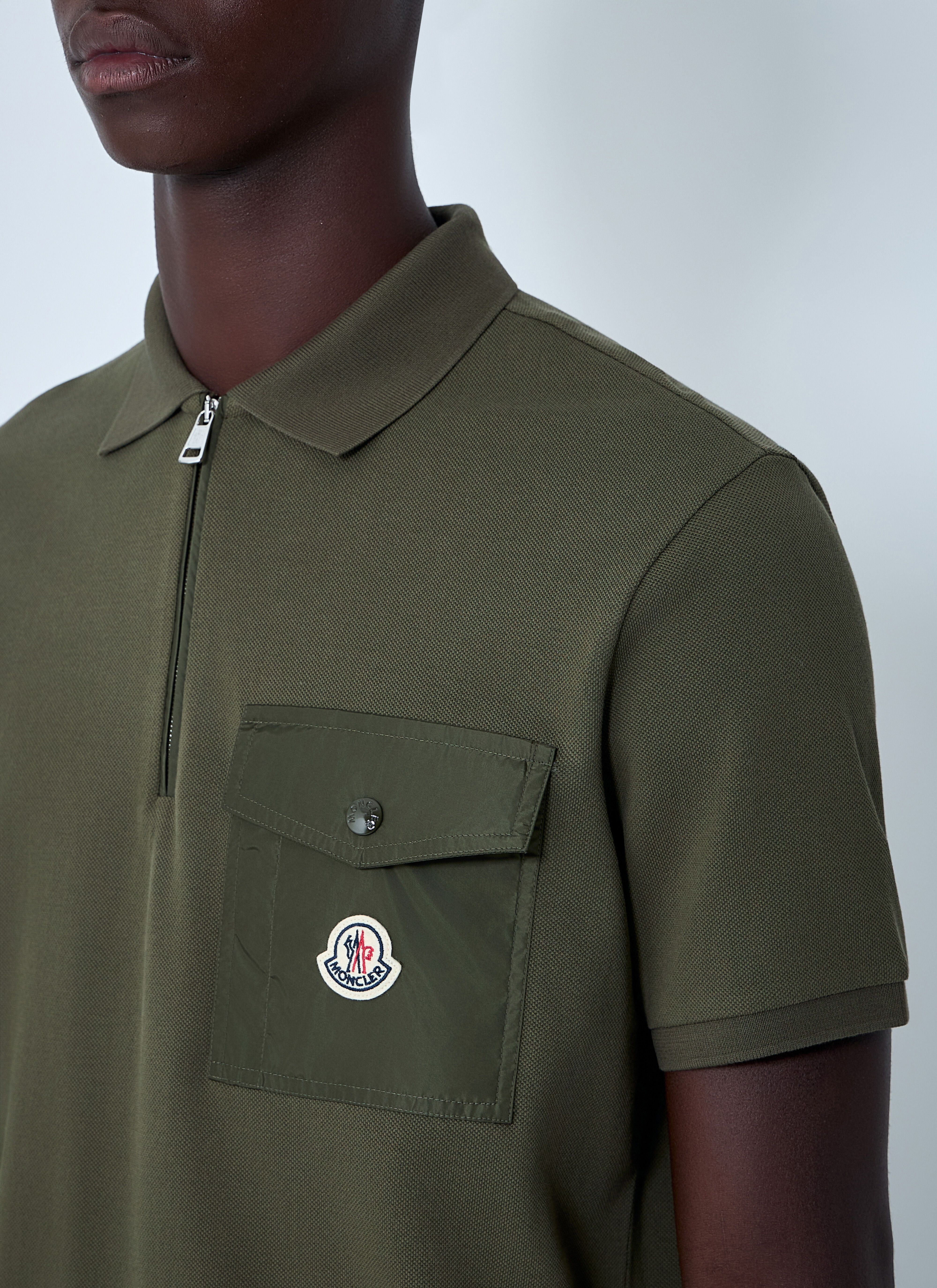 Logo Motif Polo Shirt - 5