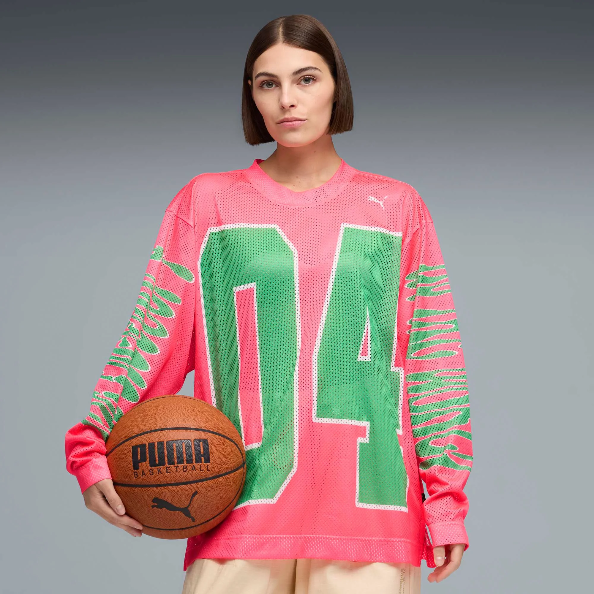 PUMA Women's Flau'jae Oversized Long Sleeve Jersey - 1