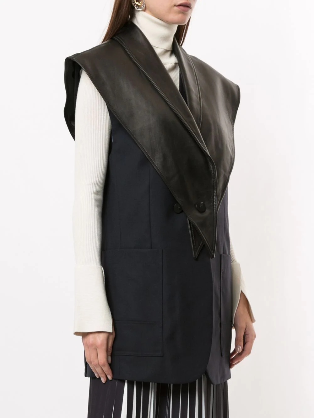 removable scarf vest - 3