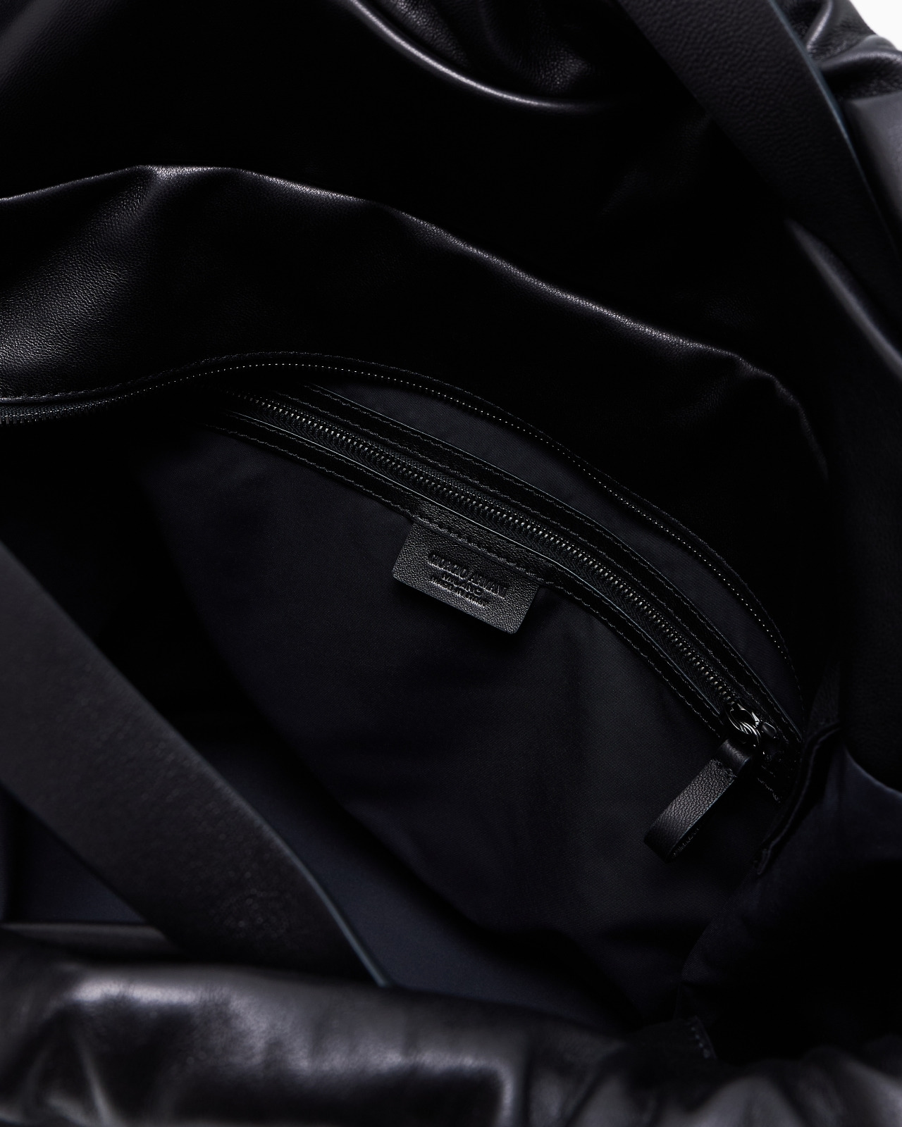 NAPPA-LEATHER SHOPPER BAG WITH SHOULDER STRAP - 4
