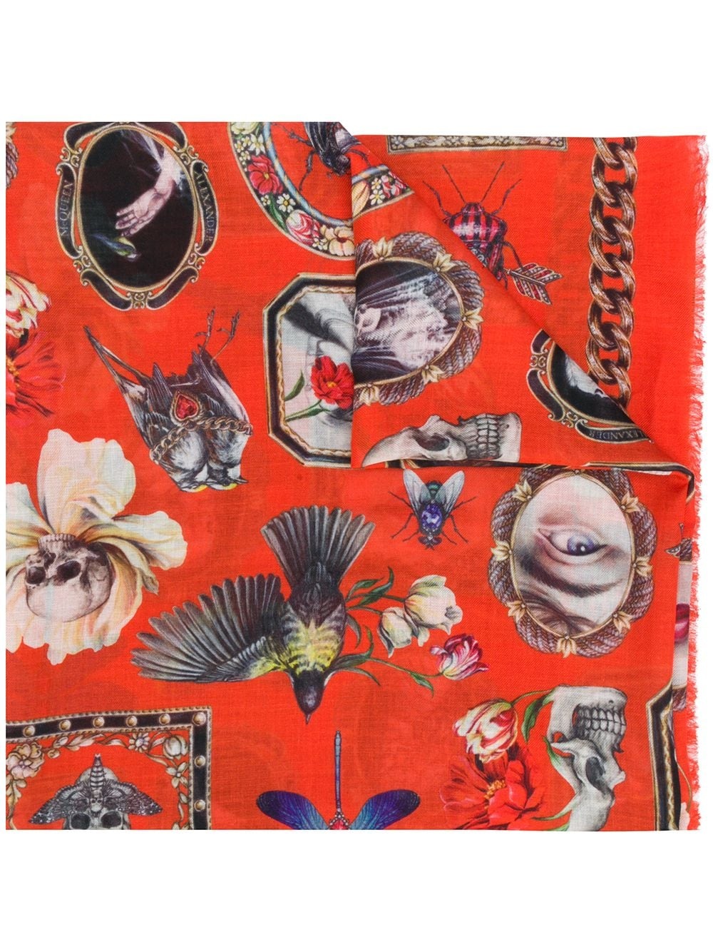 Curiosities-print scarf - 1