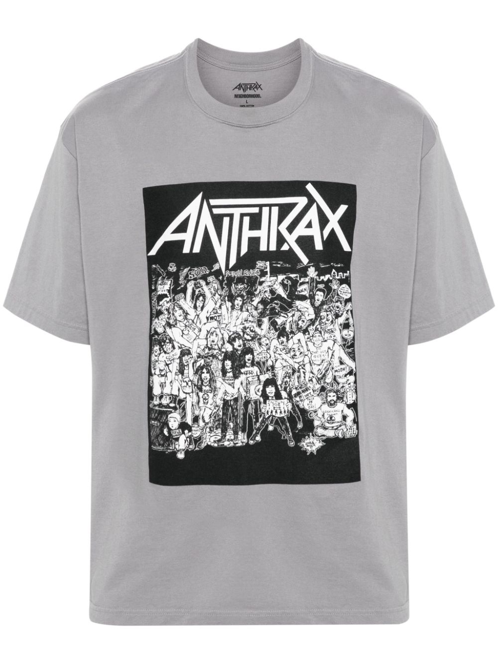 x Anthrax graphic-print T-shirt - 1