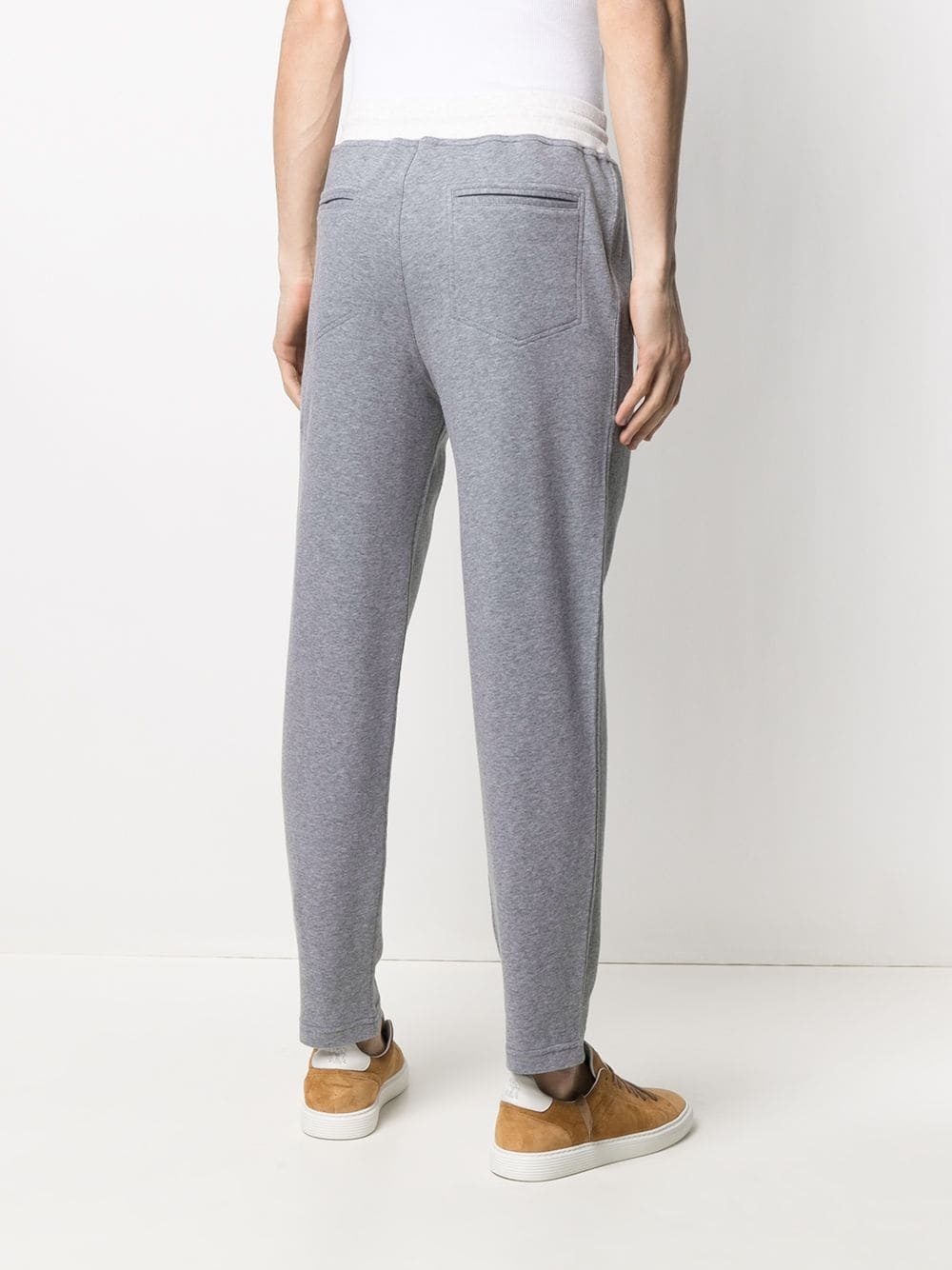 drawstring track pants - 4