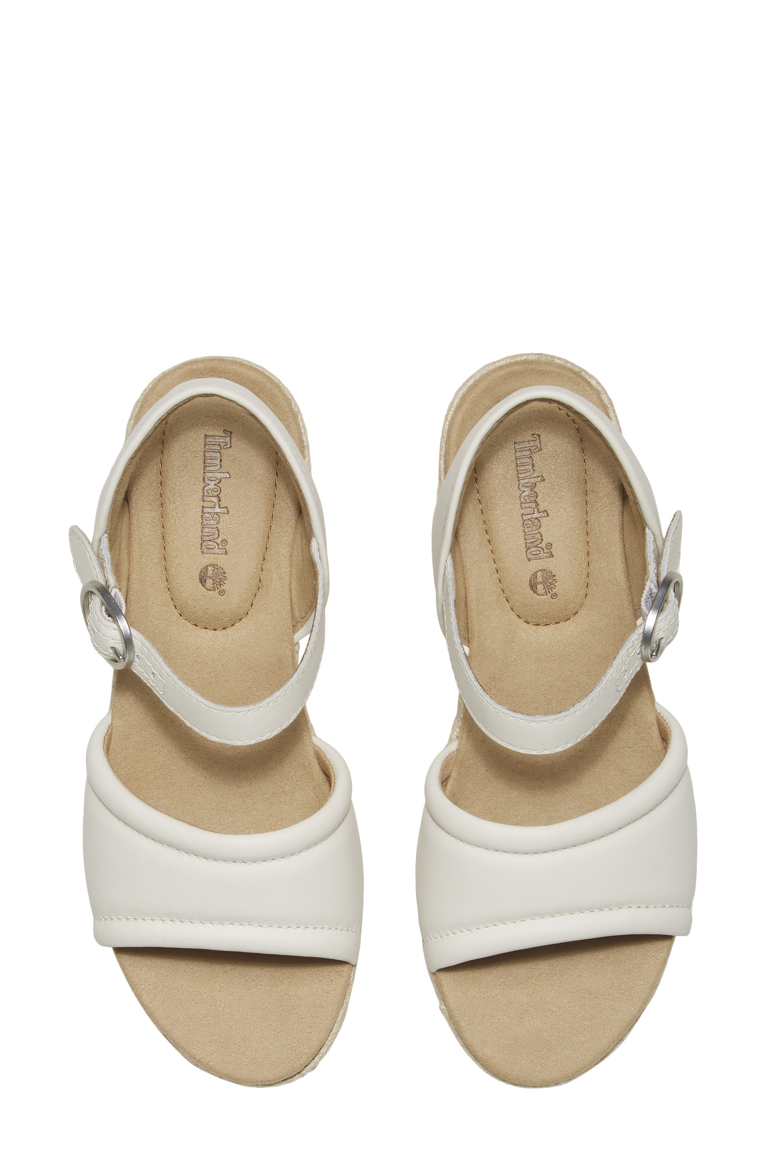 Timberland Santorini Sun Espadrille Sandal in Natural Full Grain at Nordstrom - 4