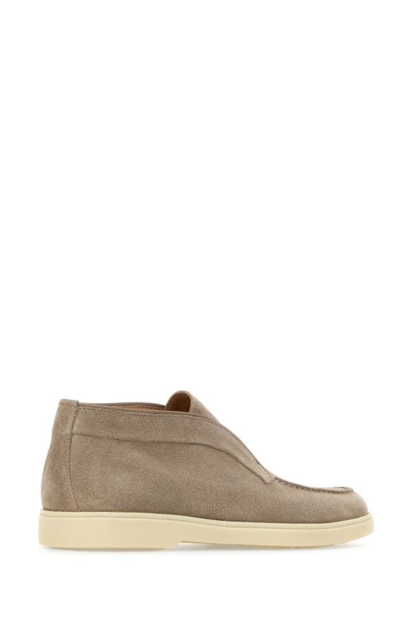 【関税&送料込】Santoni Dove Grey Suede Ankle Boots Santoni Dove grey suede ankle boots | gebnegozionline
