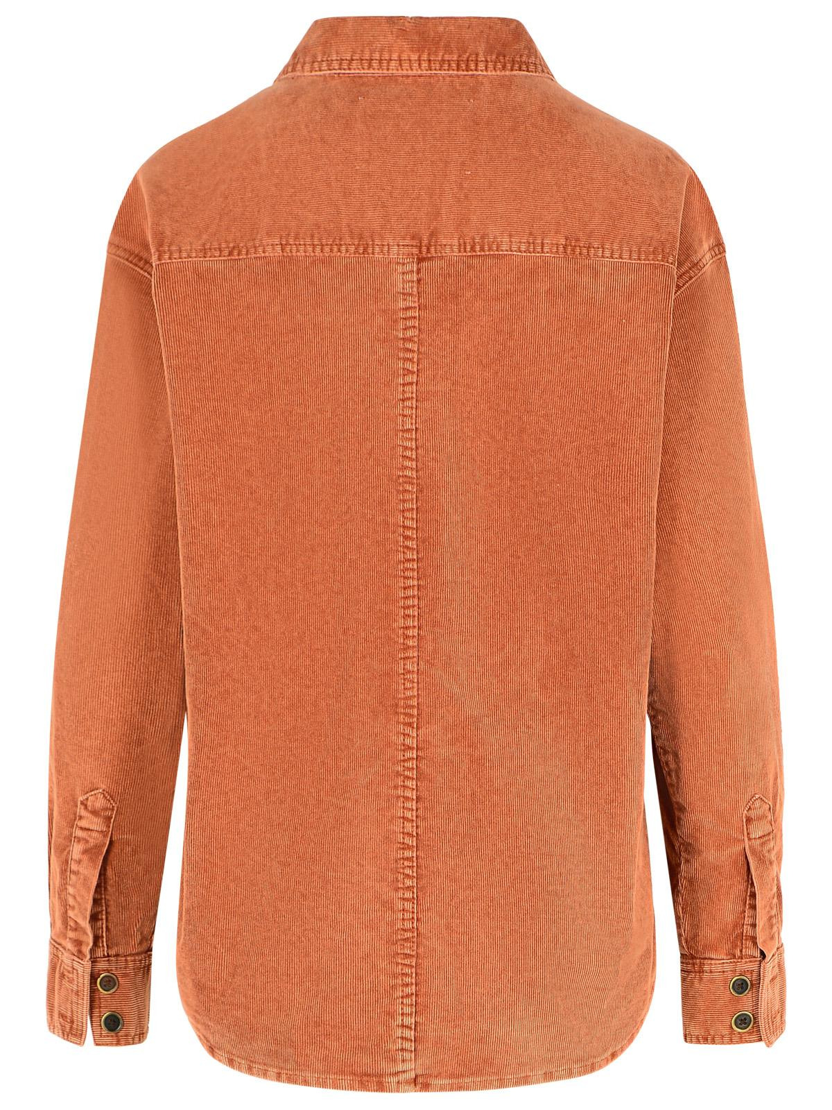 Isabel Marant Etoile Rust Cotton Blend Shirt Women - 3