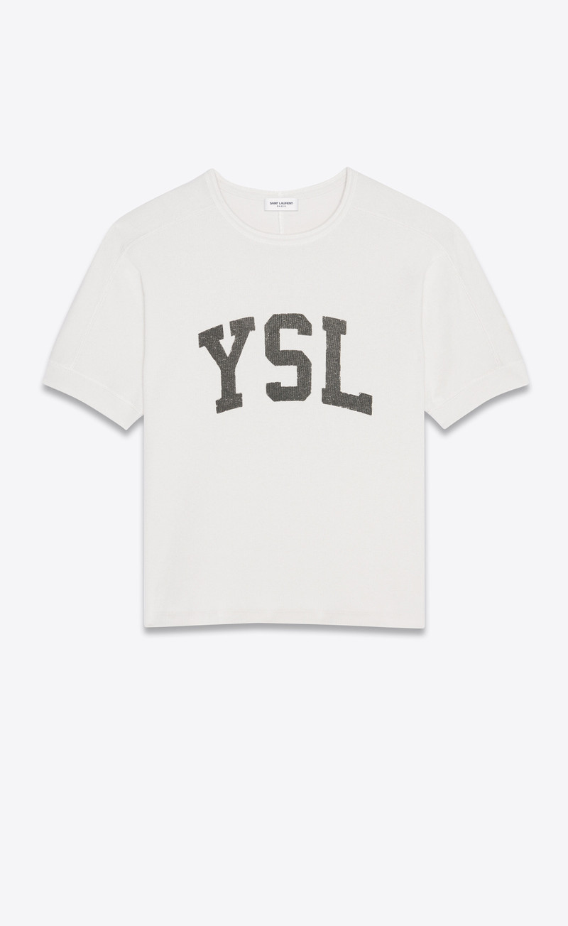 SAINT LAURENT ysl vintage t-shirt | REVERSIBLE