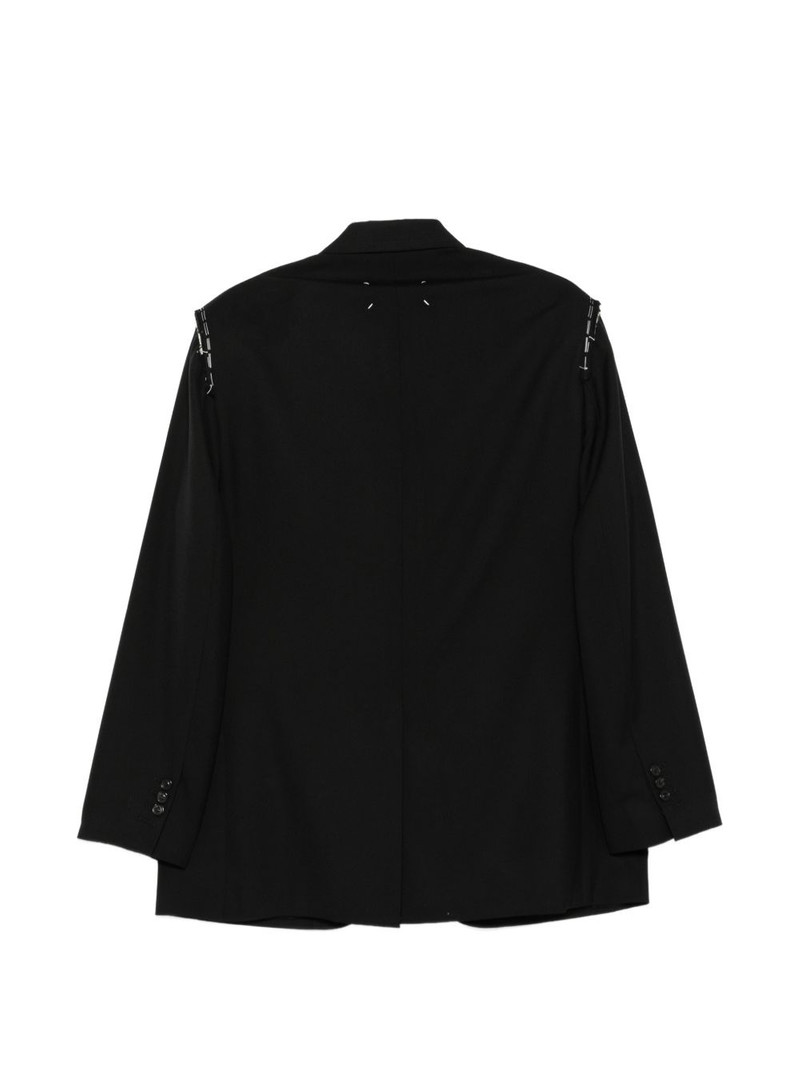 Maison Margiela cut-out tailored blazer outlook