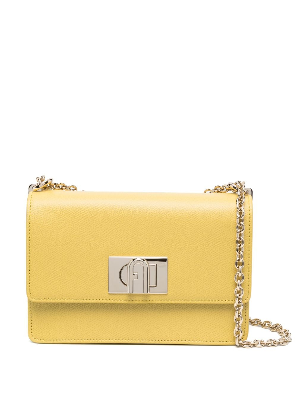 logo-buckle shoulder bag - 1