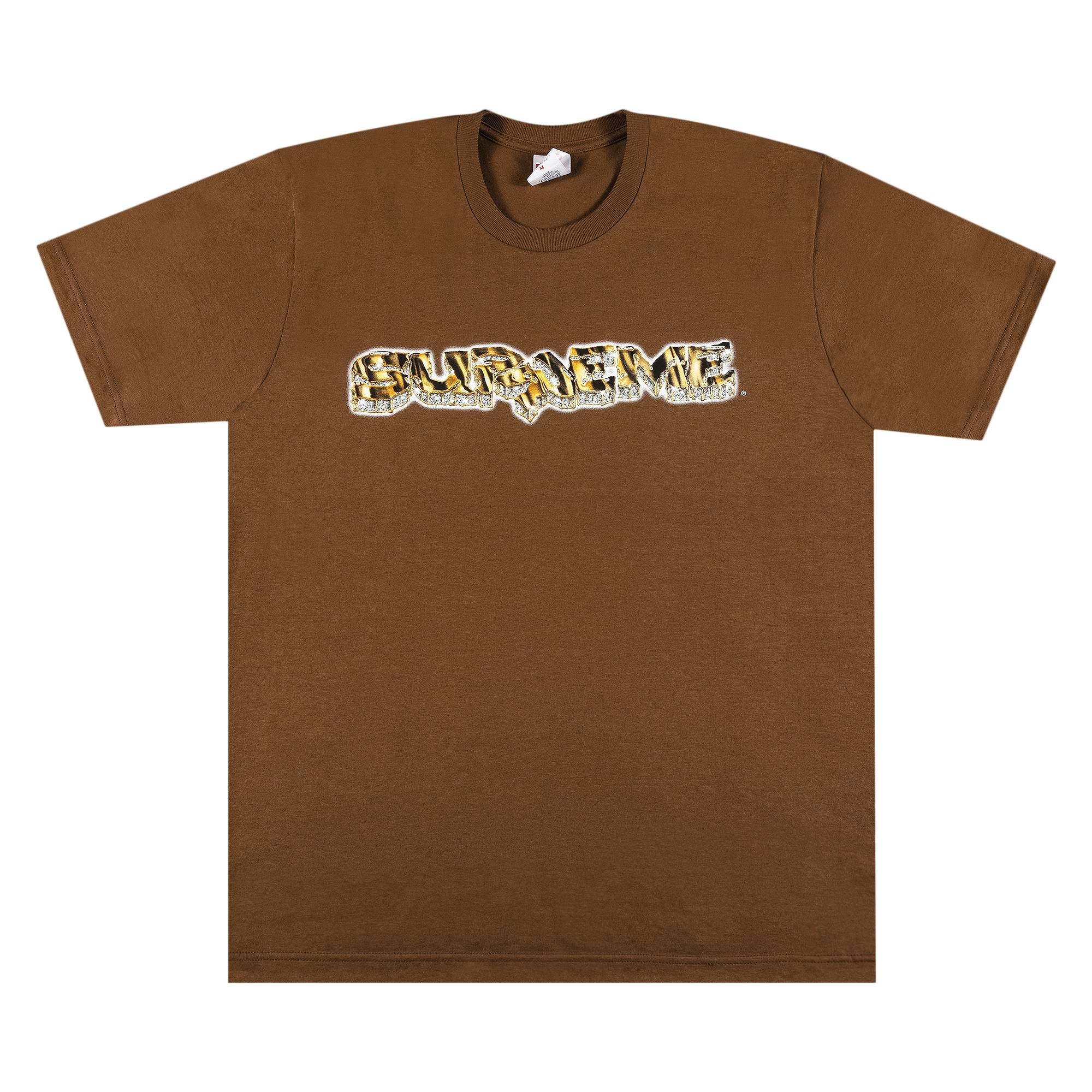 Supreme Diamond Tee 'Brown' - 1