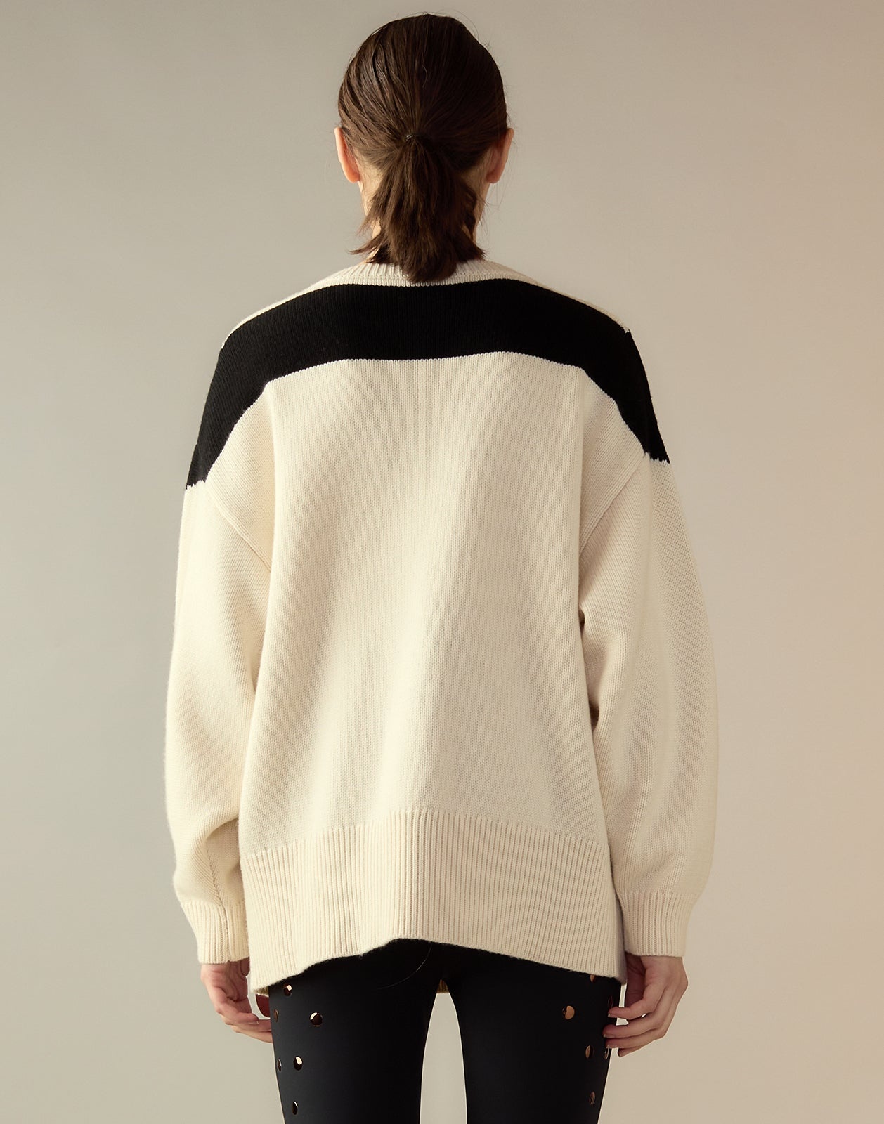 Collegiate V-Neck Sweater - 5
