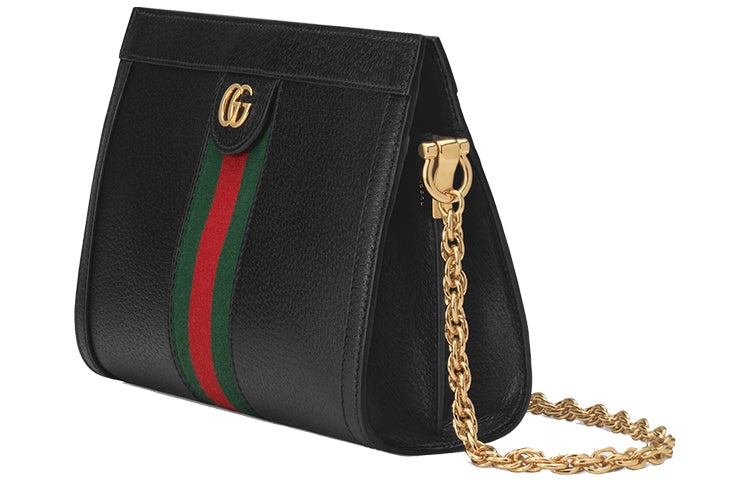 (WMNS) Gucci Leather Ophidia Small Shoulder Bag 'Black' 503877-DJ2DG-1060 - 5