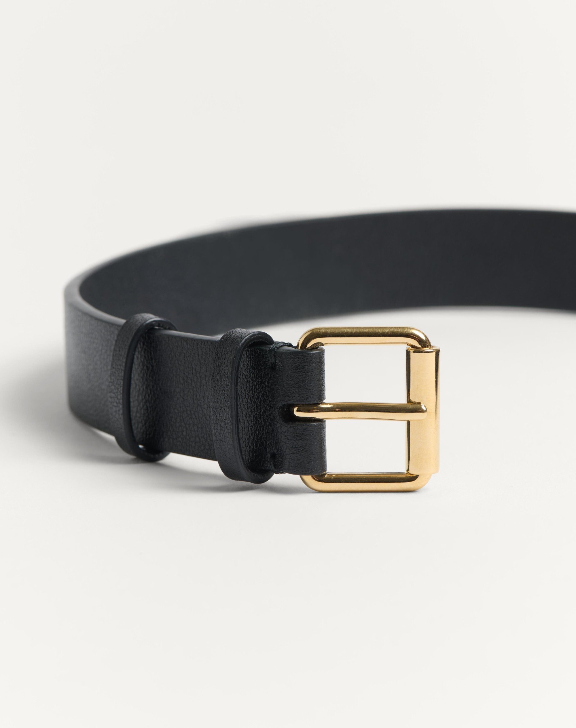 VALENTINO GARAVANI VLOGO SIGNATURE LEATHER AND METAL CHOKER - 4