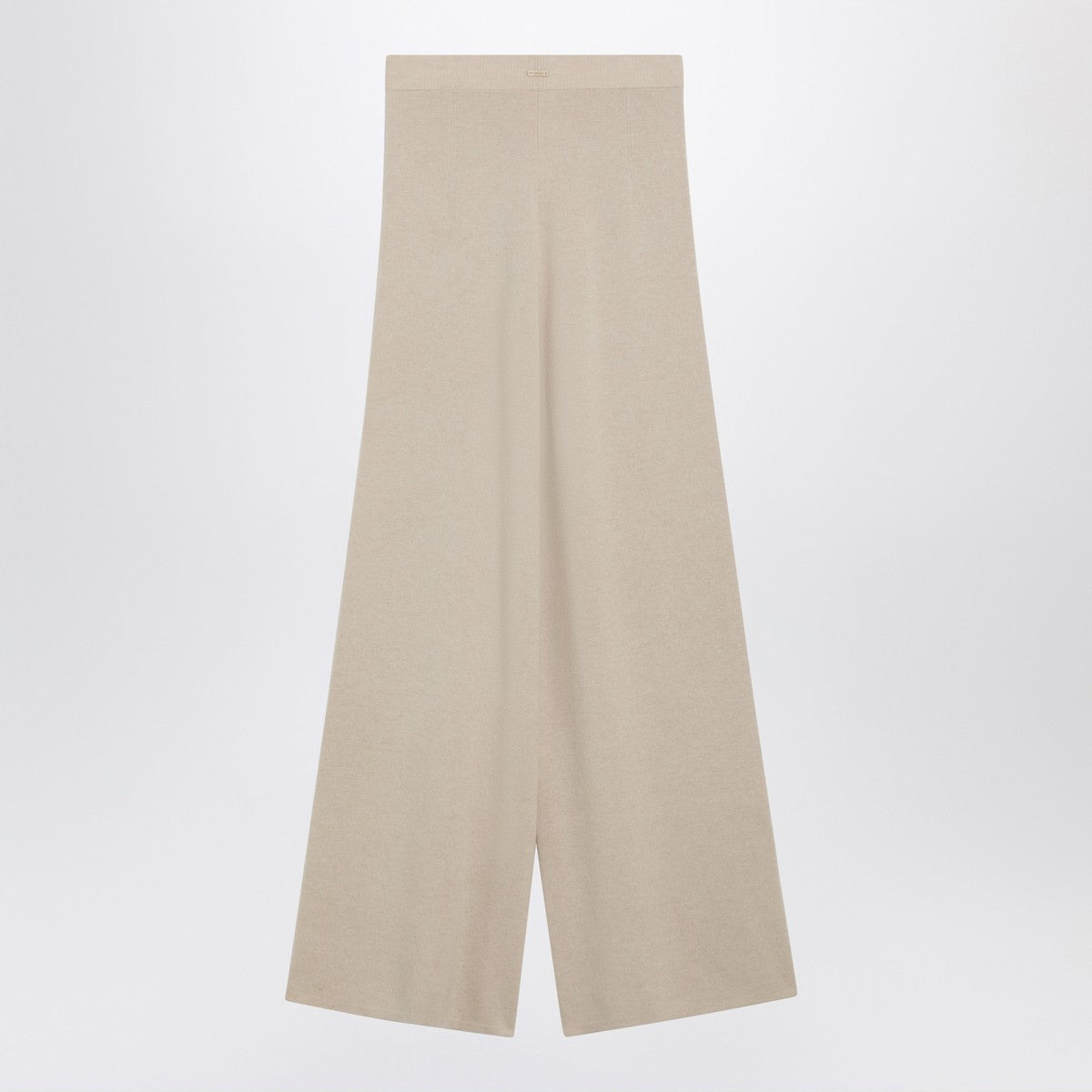 Max Mara Beige wool and cashmere knit trousers - 2