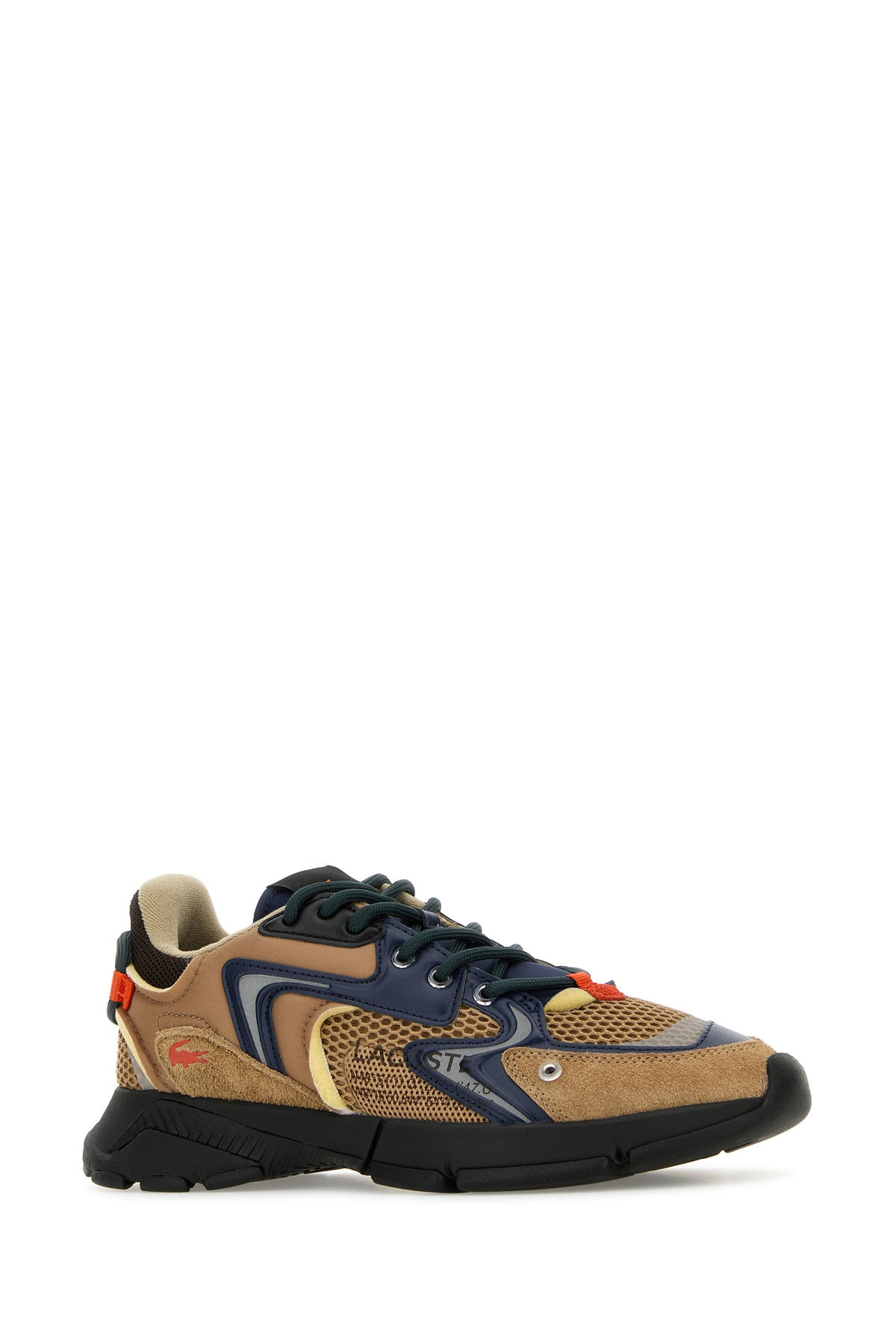 Multicolor leather and mesh L003 Neo sneakers - 2