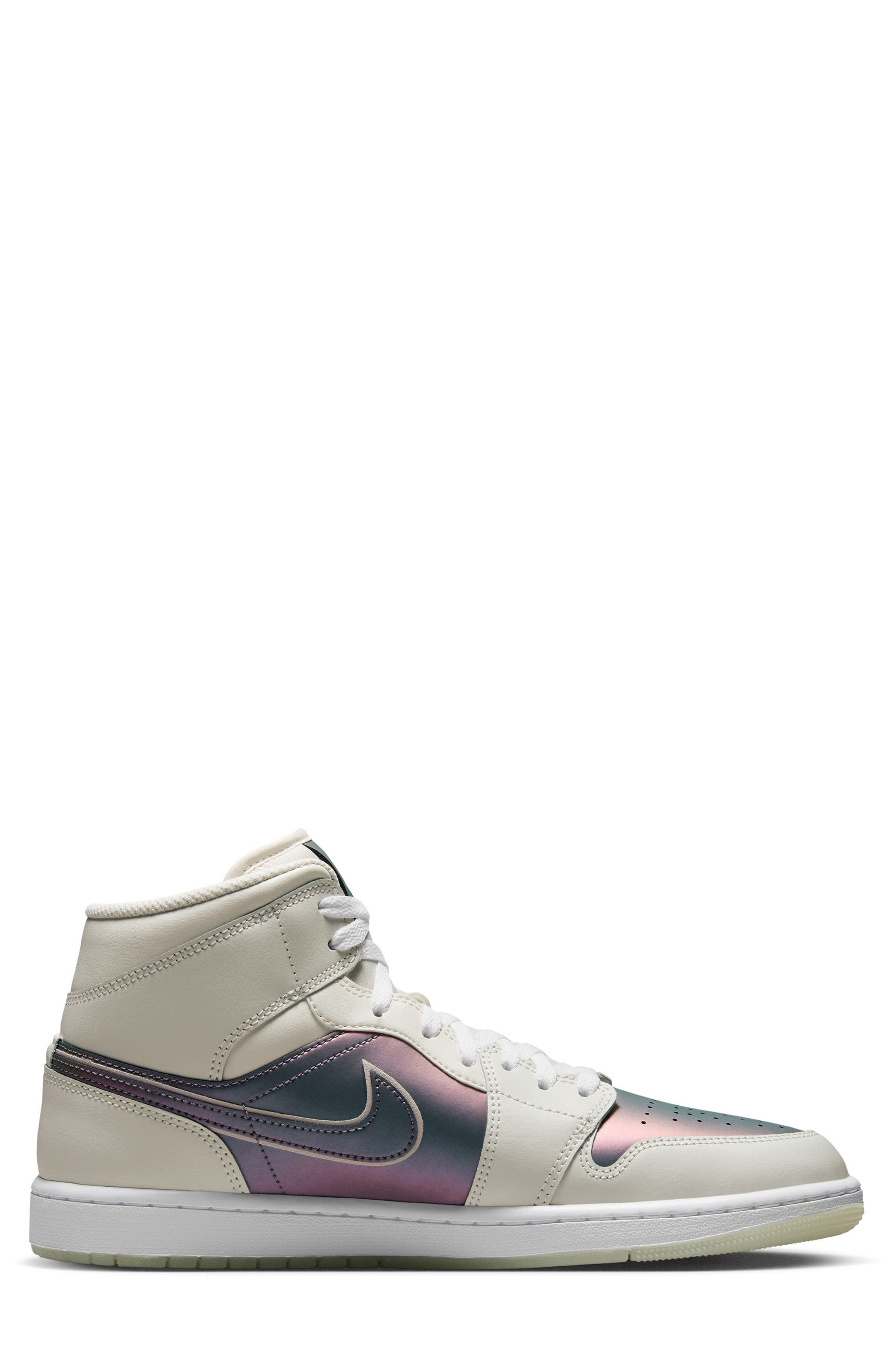 Air Jordan 1 Mid SE Sneaker in Phantom/phantom at Nordstrom - 6