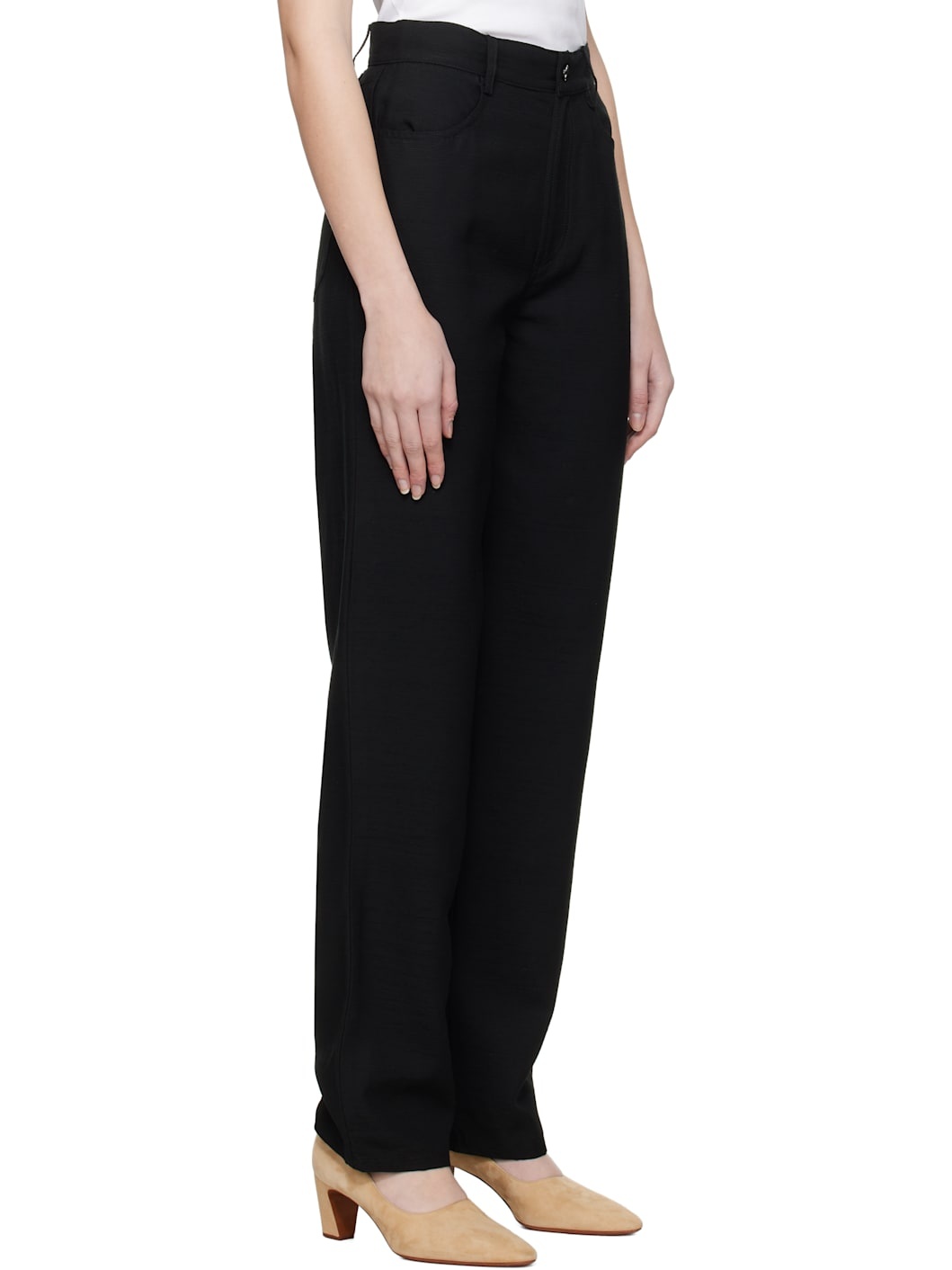Black Ardea Trousers - 2