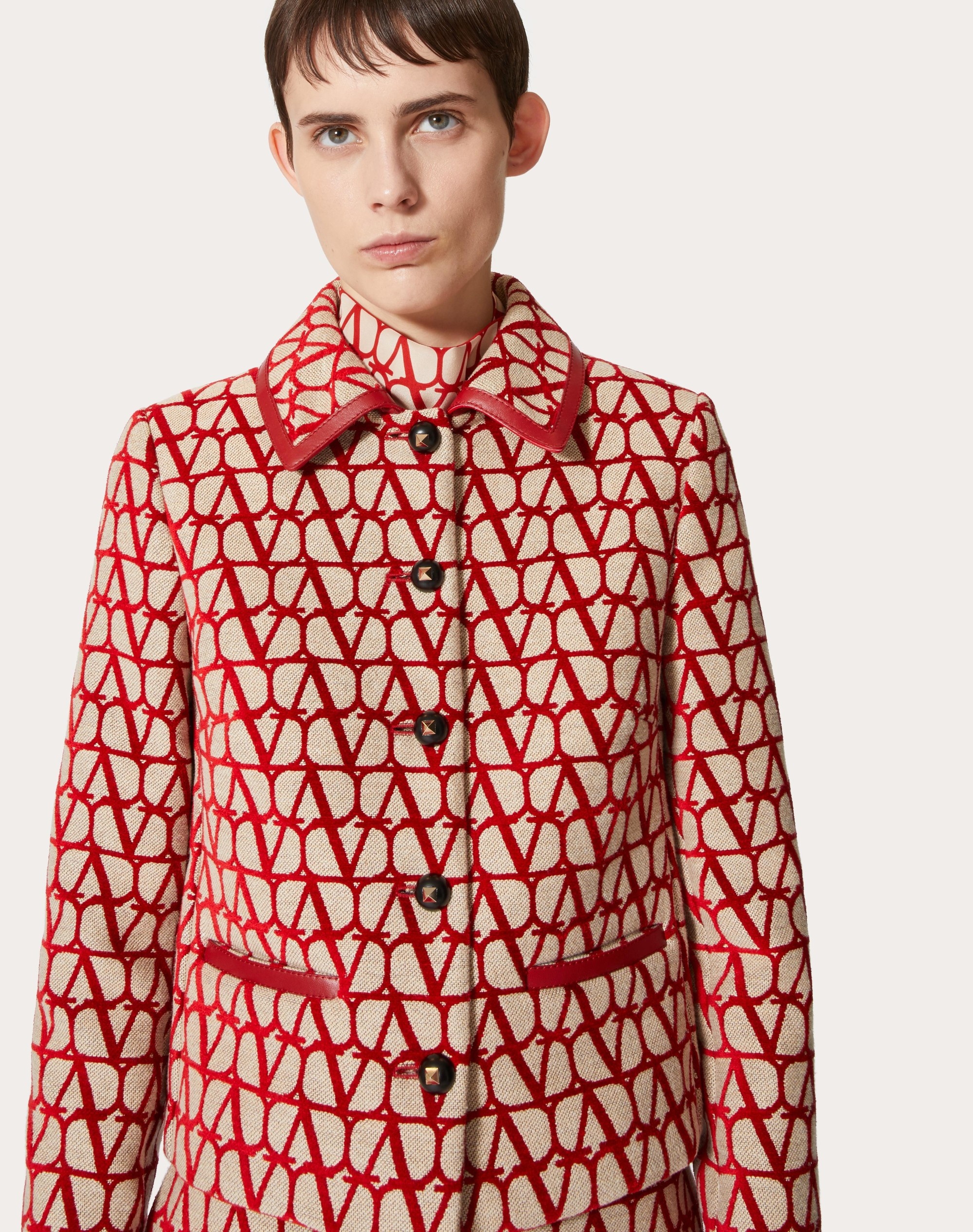 VLOGO JACQUARD LIGHT JACKET - 5