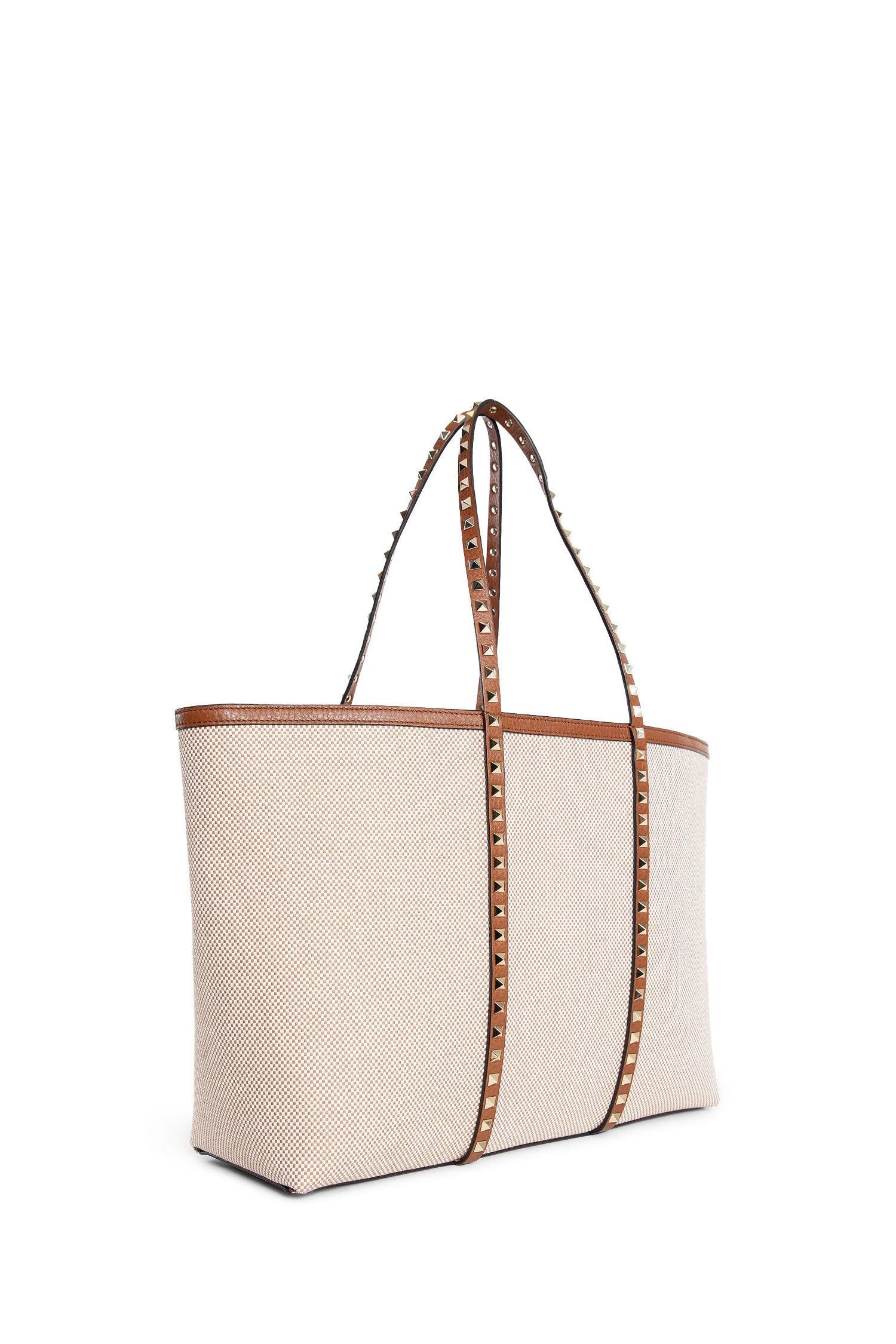 Rockstud-Canvas-Medium-Tote-Bag - 2