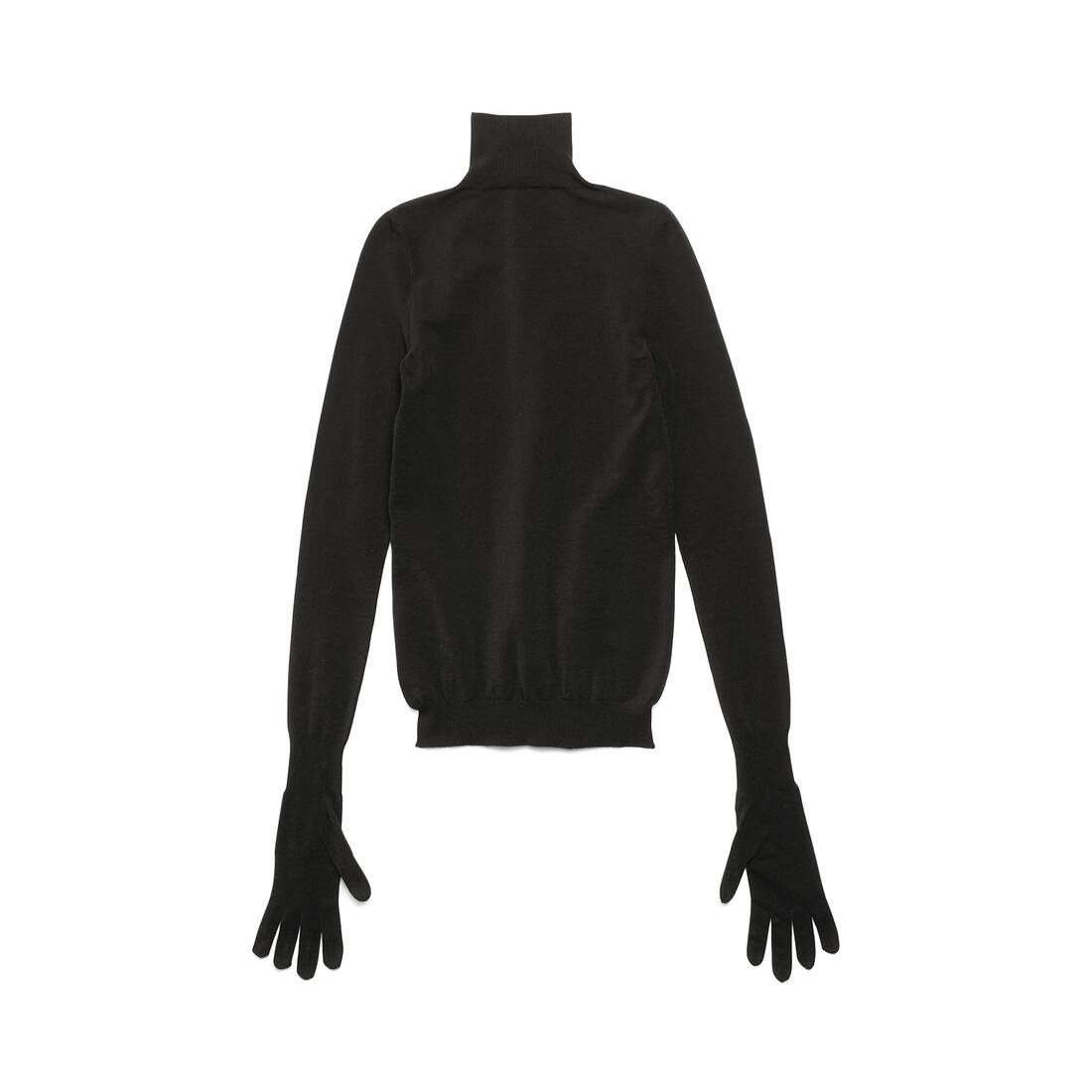 Women's Gloves Sweater in Black - 6