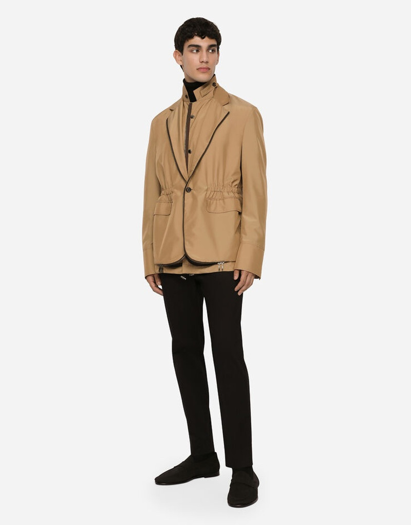 Deconstructed nylon jacket 3