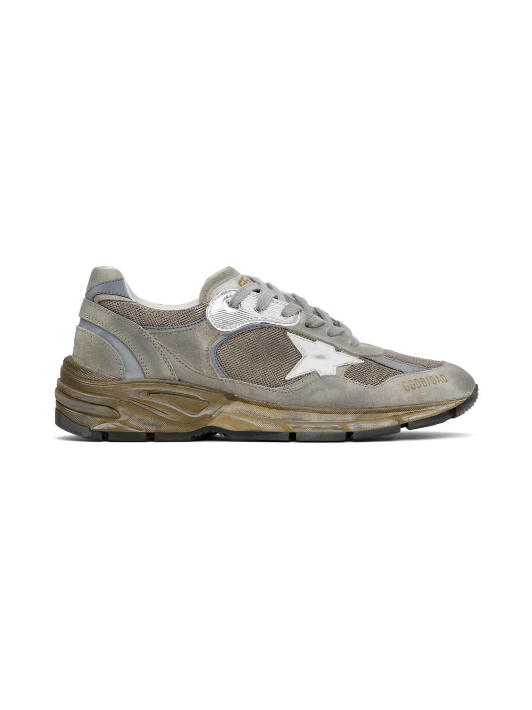 Taupe Running Dad Sneakers - 1