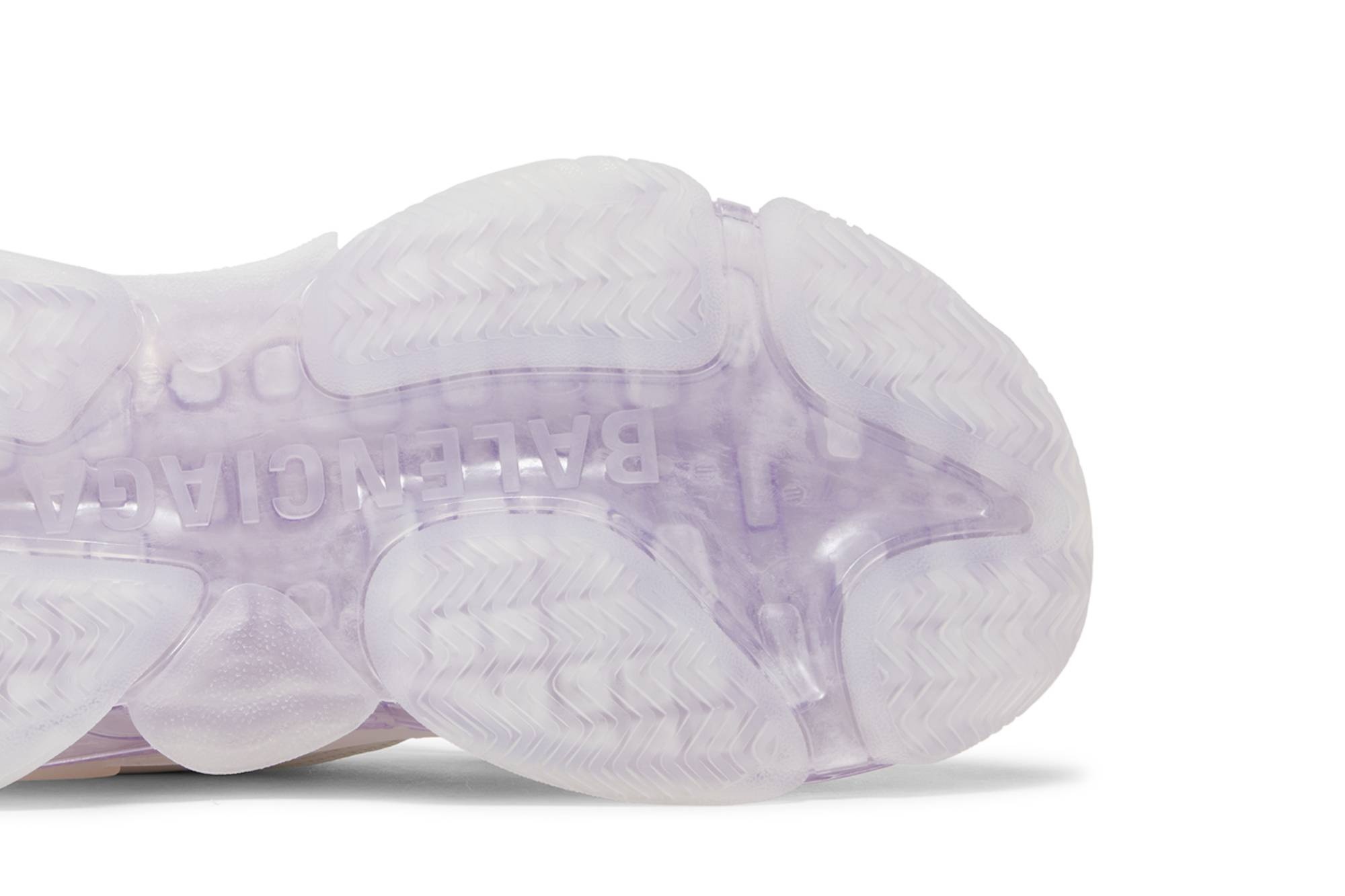 Balenciaga Wmns Triple S 'Clear Sole - Light Blue Purple' - 5