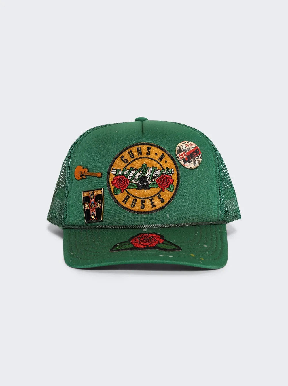 Guns N' Roses Trucker Hat Green - 1