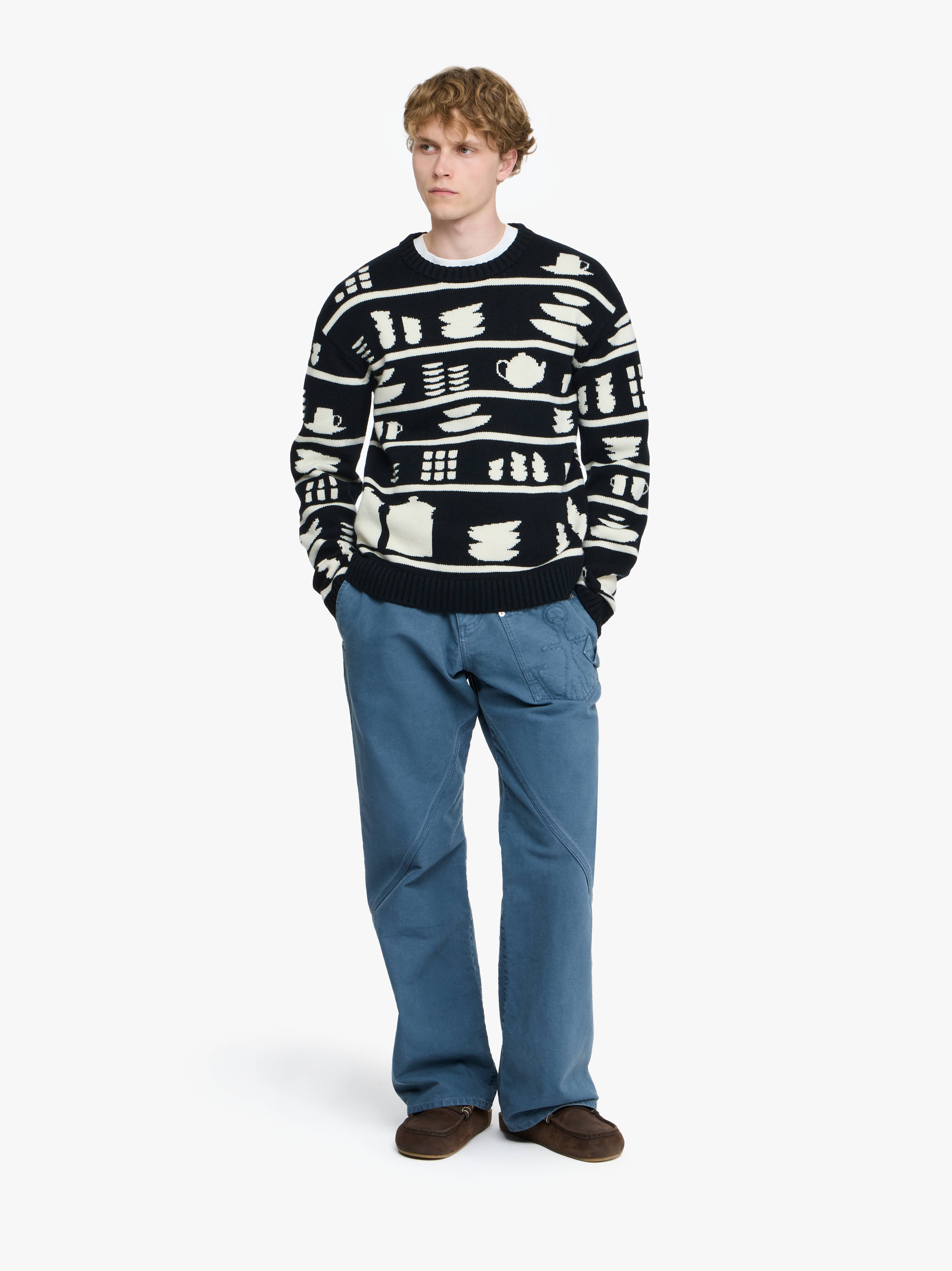 CROCKERY JACQUARD JUMPER - 2