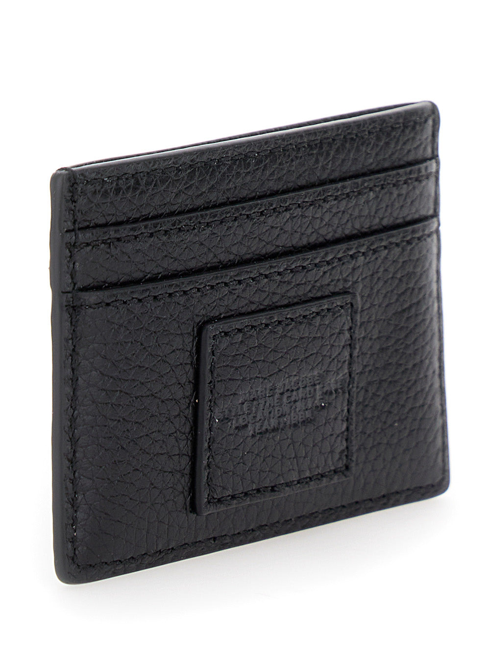 Marc Jacobs Women Black Card-Holder With Embossed Logo In Leather Woman - 3