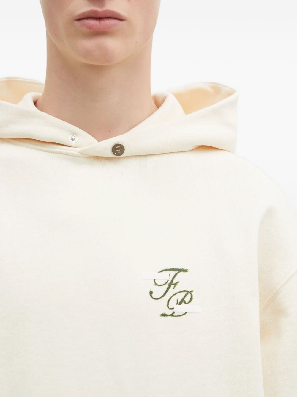 garden-print hoodie - 5