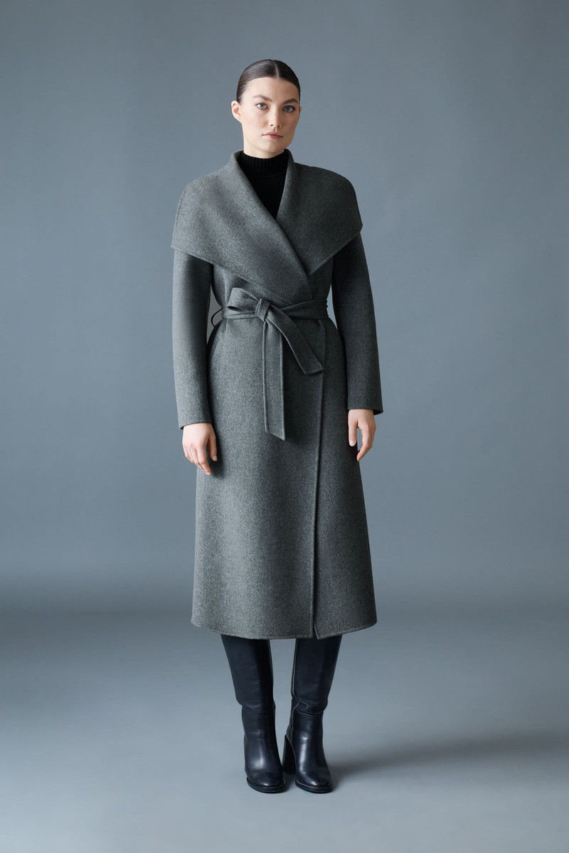 MACKAGE MAI-CN Double-face wool wrap coat outlook