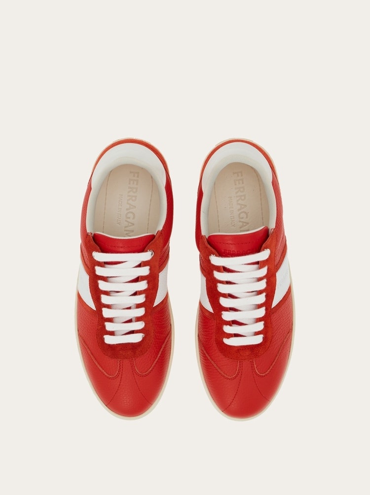 LOW SNEAKER WITH SIGNATURE - 2