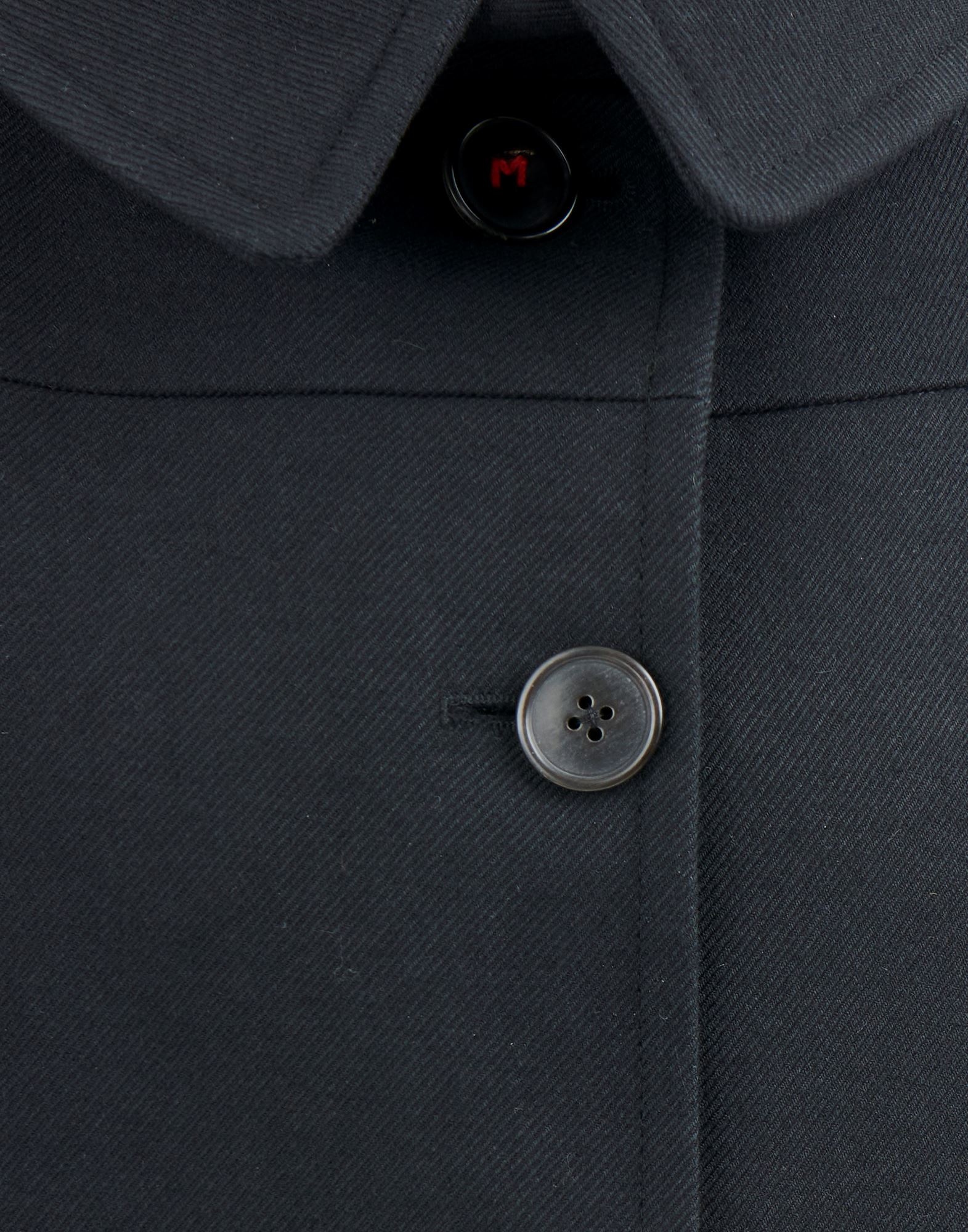 Shrug wool-cotton coat - 6
