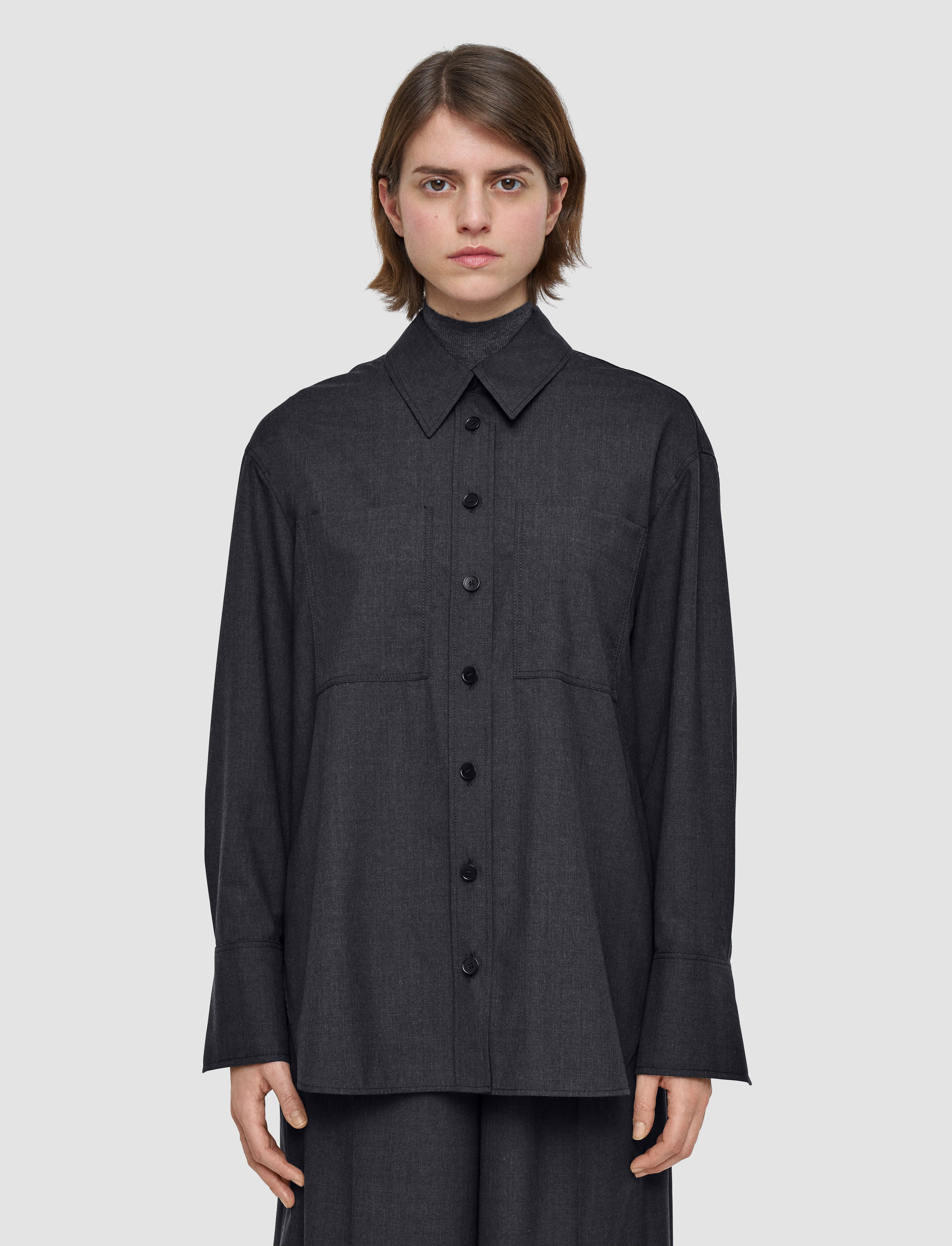 Herold Light Wool Tailoring Shirt - 3
