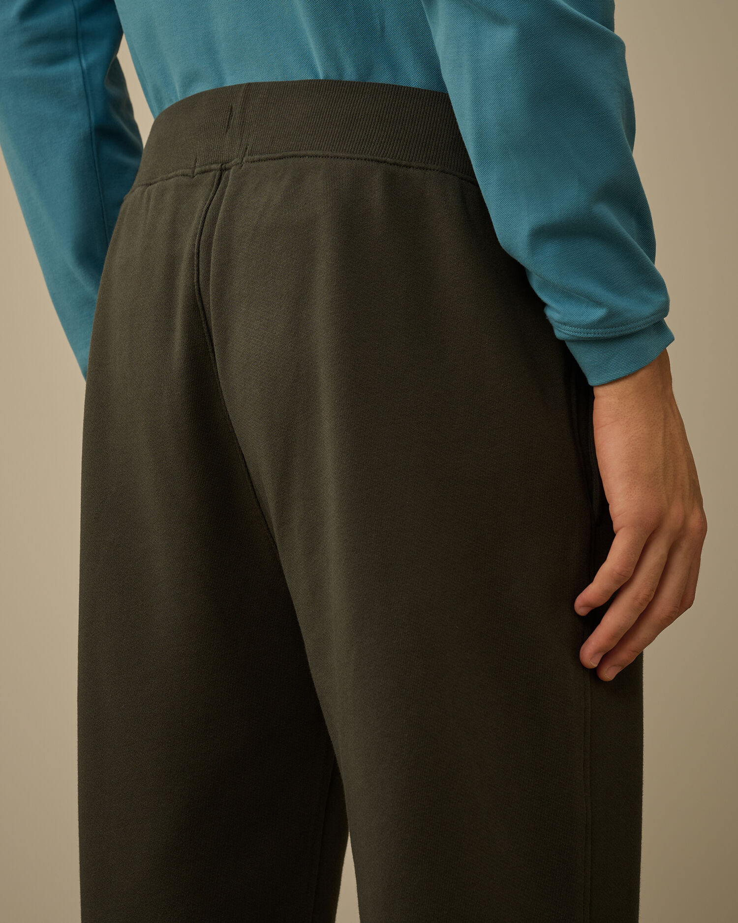 Diagonal Raised Fleece Lens Sweatpants - 6