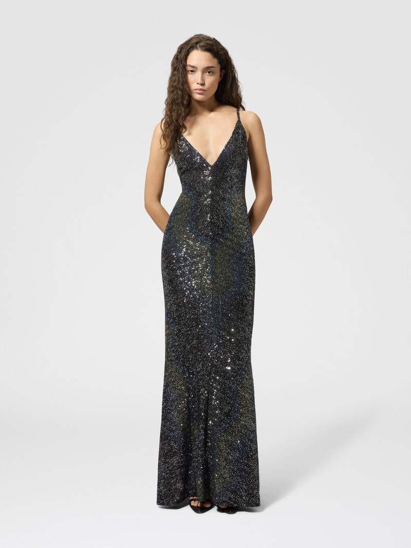 Missoni V-neck maxi dress outlook