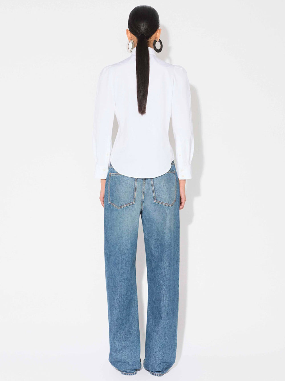 Low Waist Denim Pants - 3
