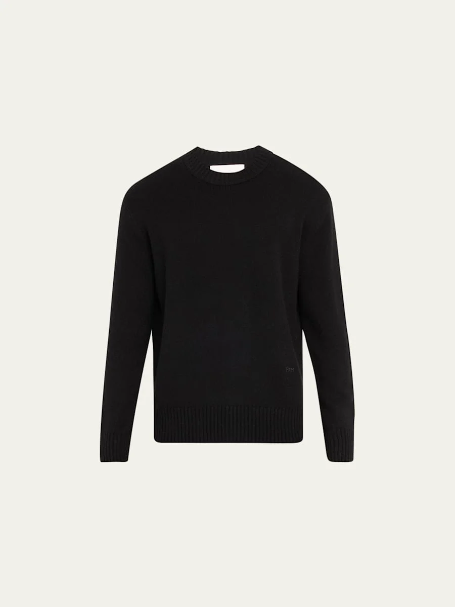 Men's Cashmere Knit Sweater - 1