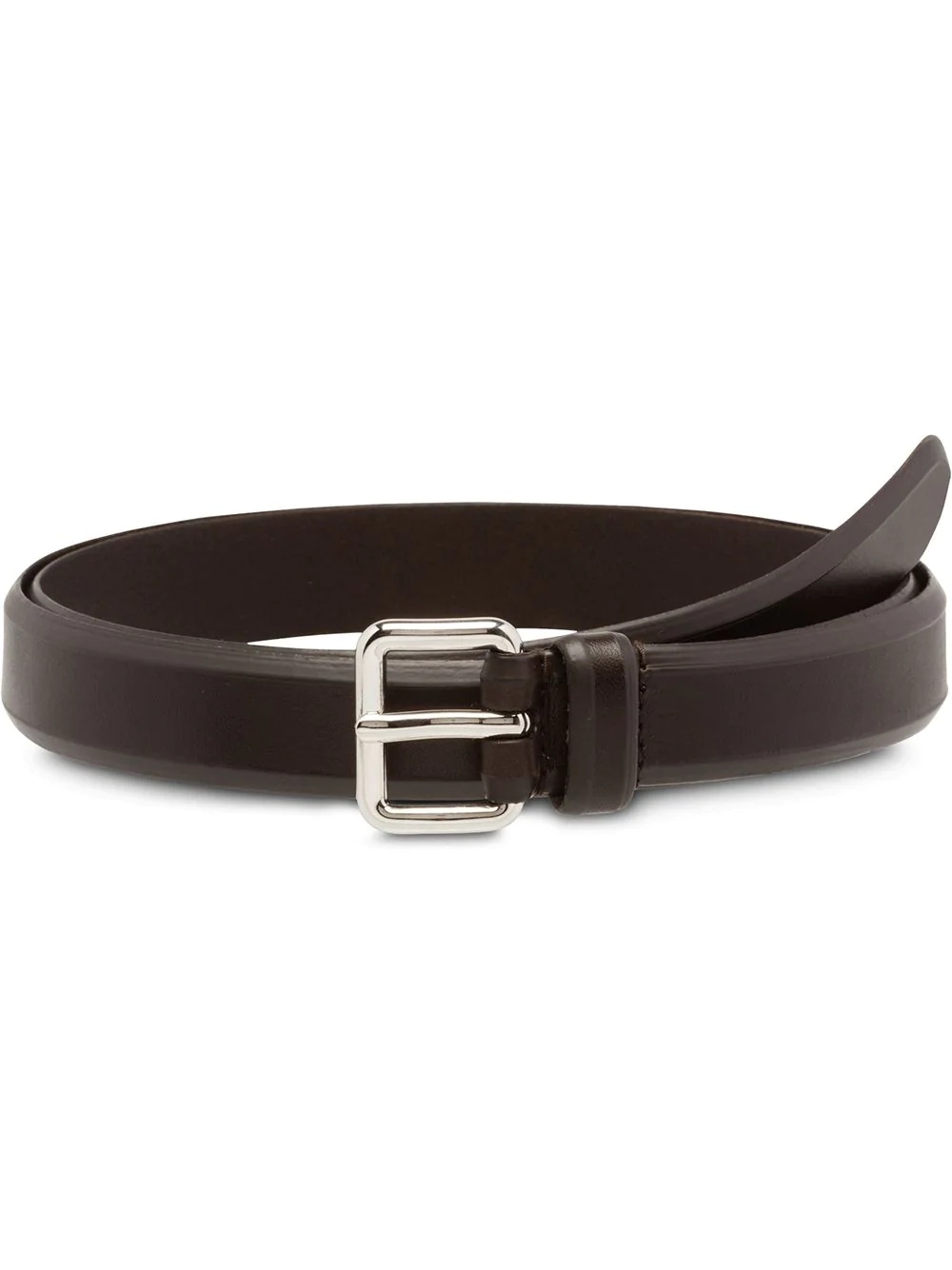 polished buckle belt - 1