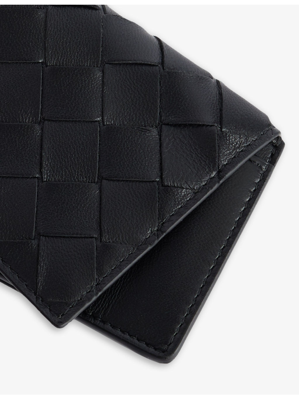Intrecciato Business Card leather wallet - 2