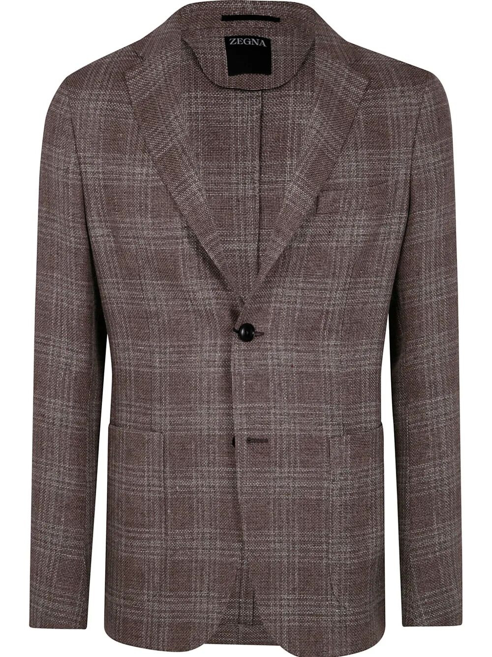 Zegna Men Wool And Linen Jacket - 4