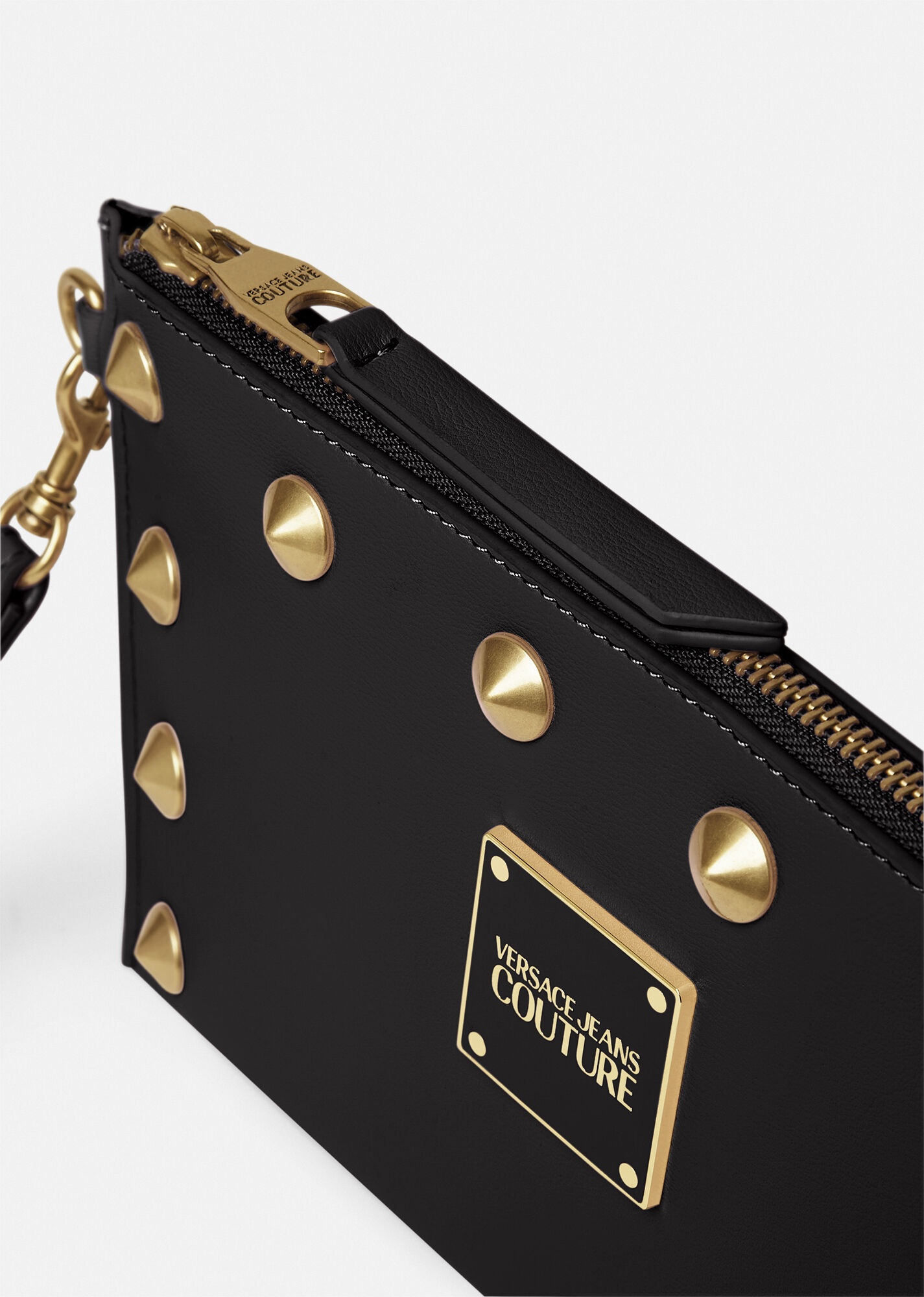 Studded Logo Wristlet - 5