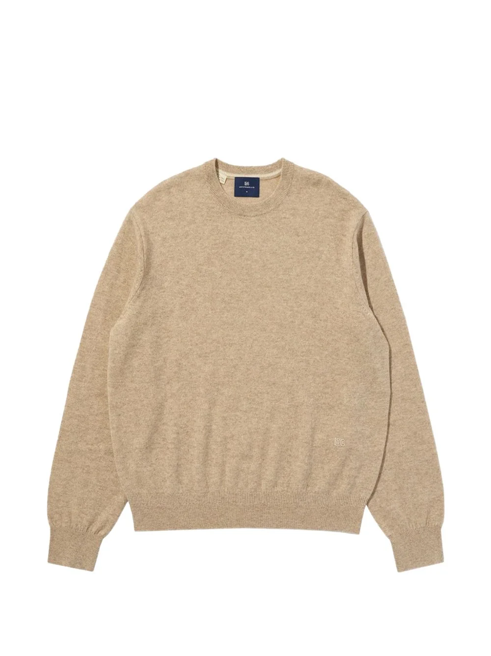 crew-neck knitted sweater - 1