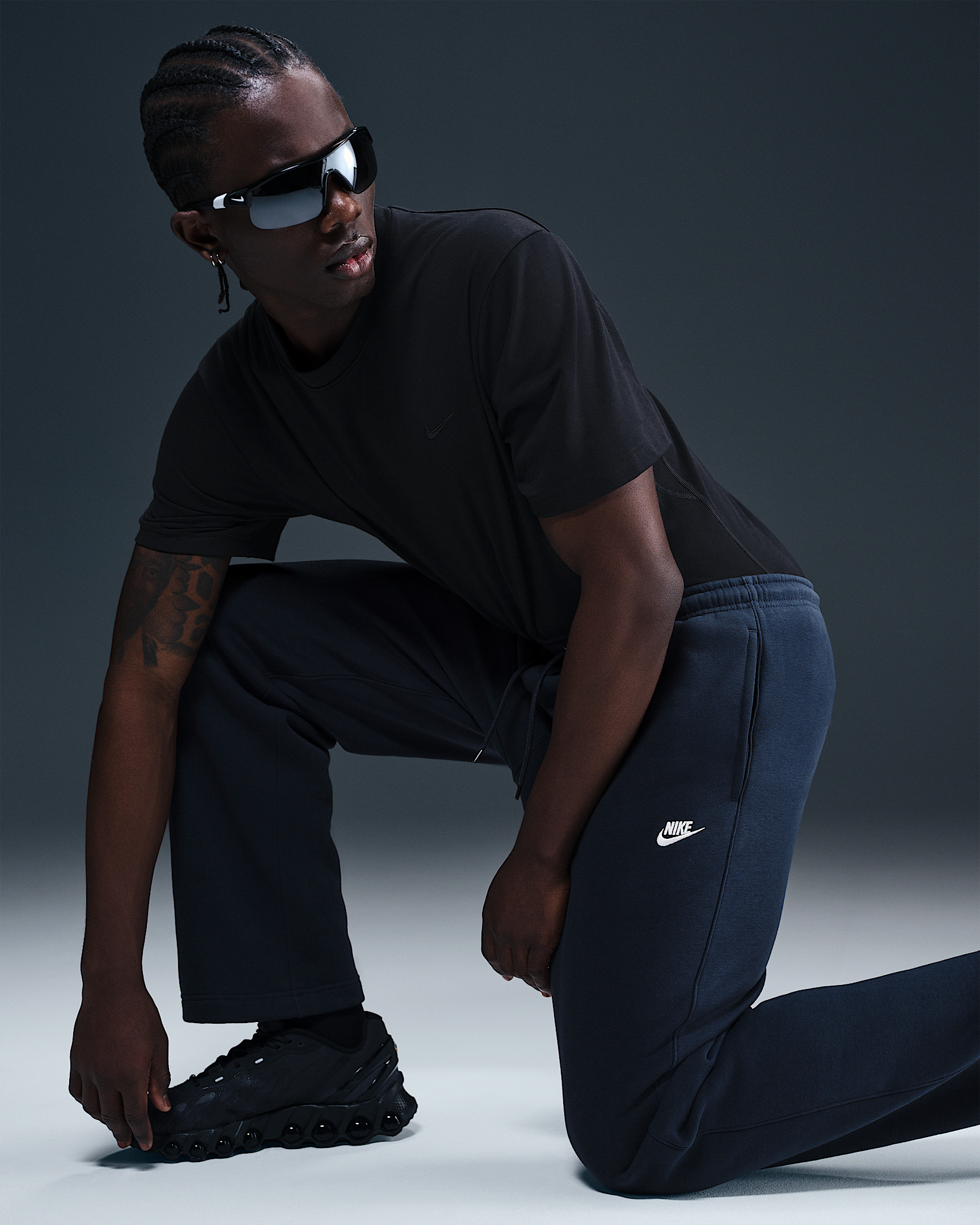 Nike Club Men's Open-Hem Fleece Pants - 5