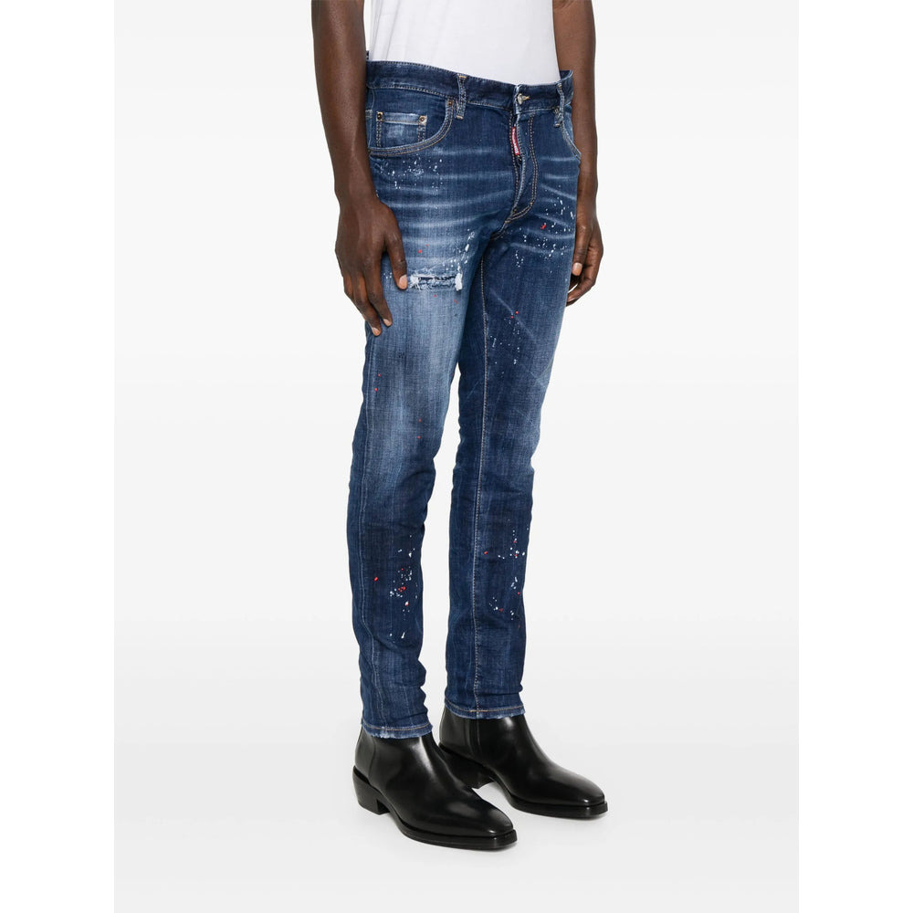 Dsquared2 Blue Denim - Slim-Fit Jeans Men - 4