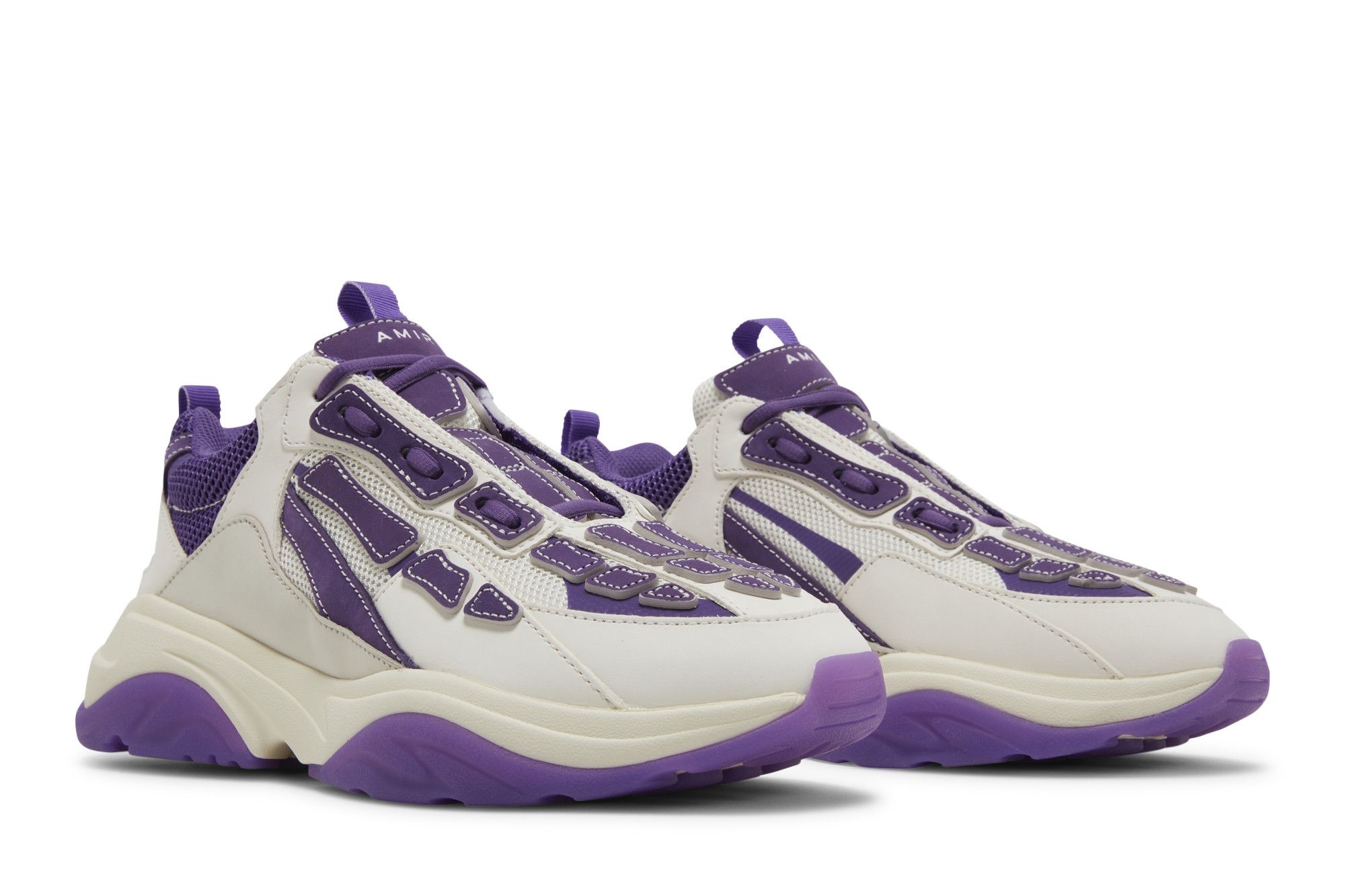 Amiri Bone Runner 'White Purple' - 8