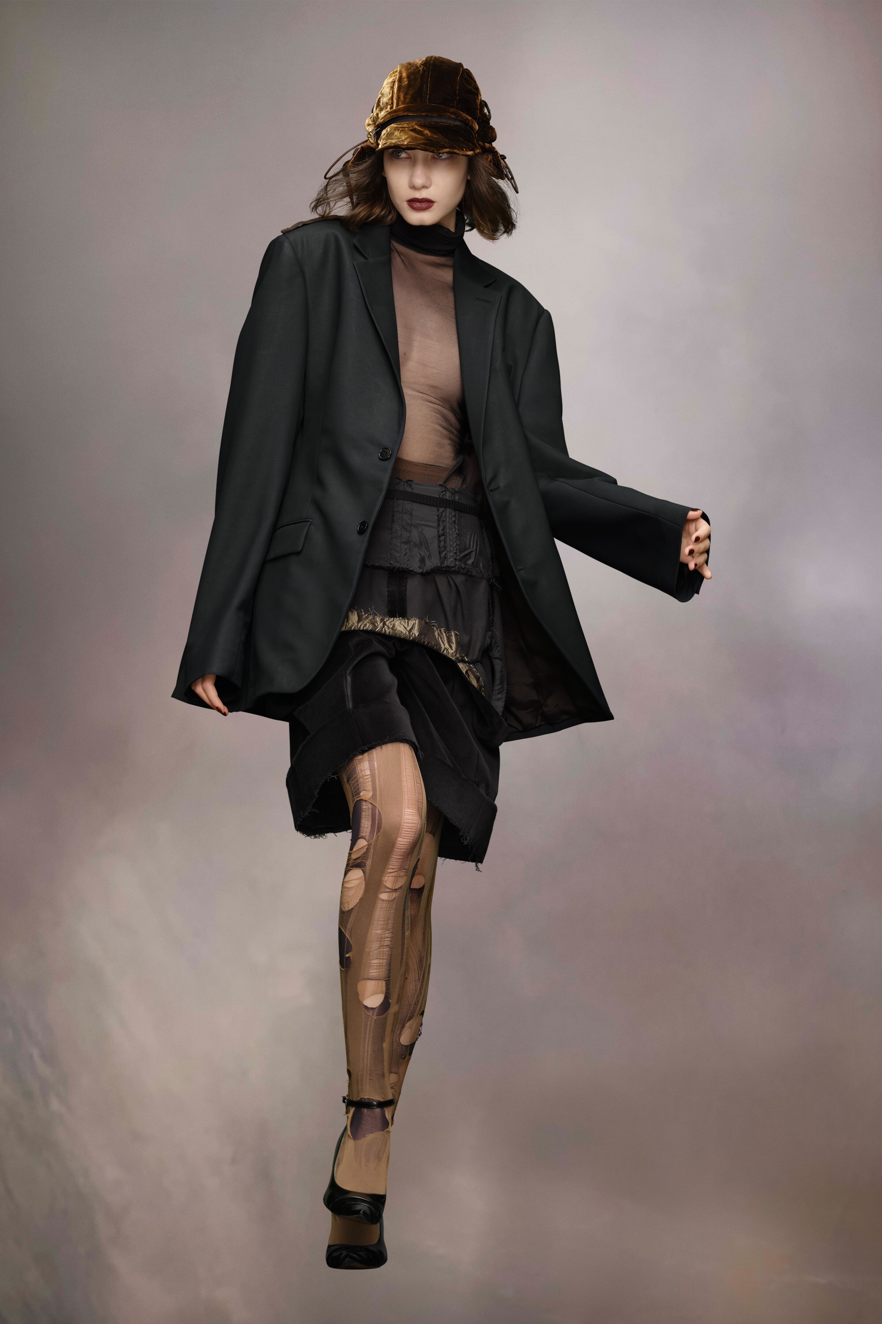 Mohair wool blazer - 3