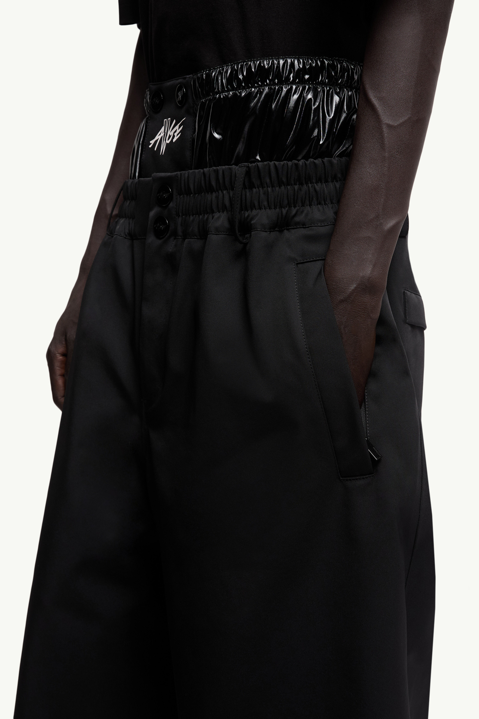 Moncler x A$AP Rocky Logo Print Shorts - 7