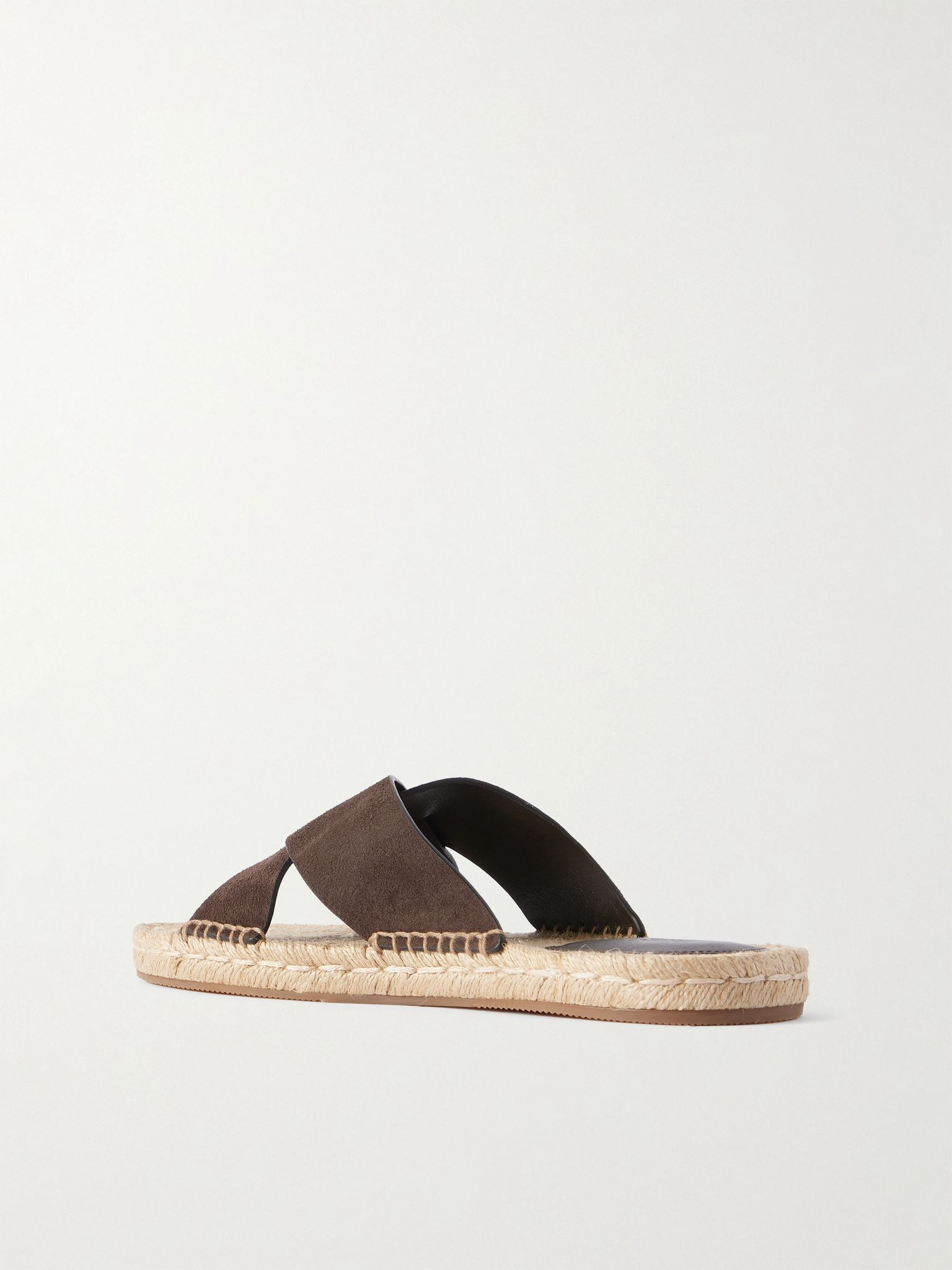 Panarea Suede Sandals Brown - 3